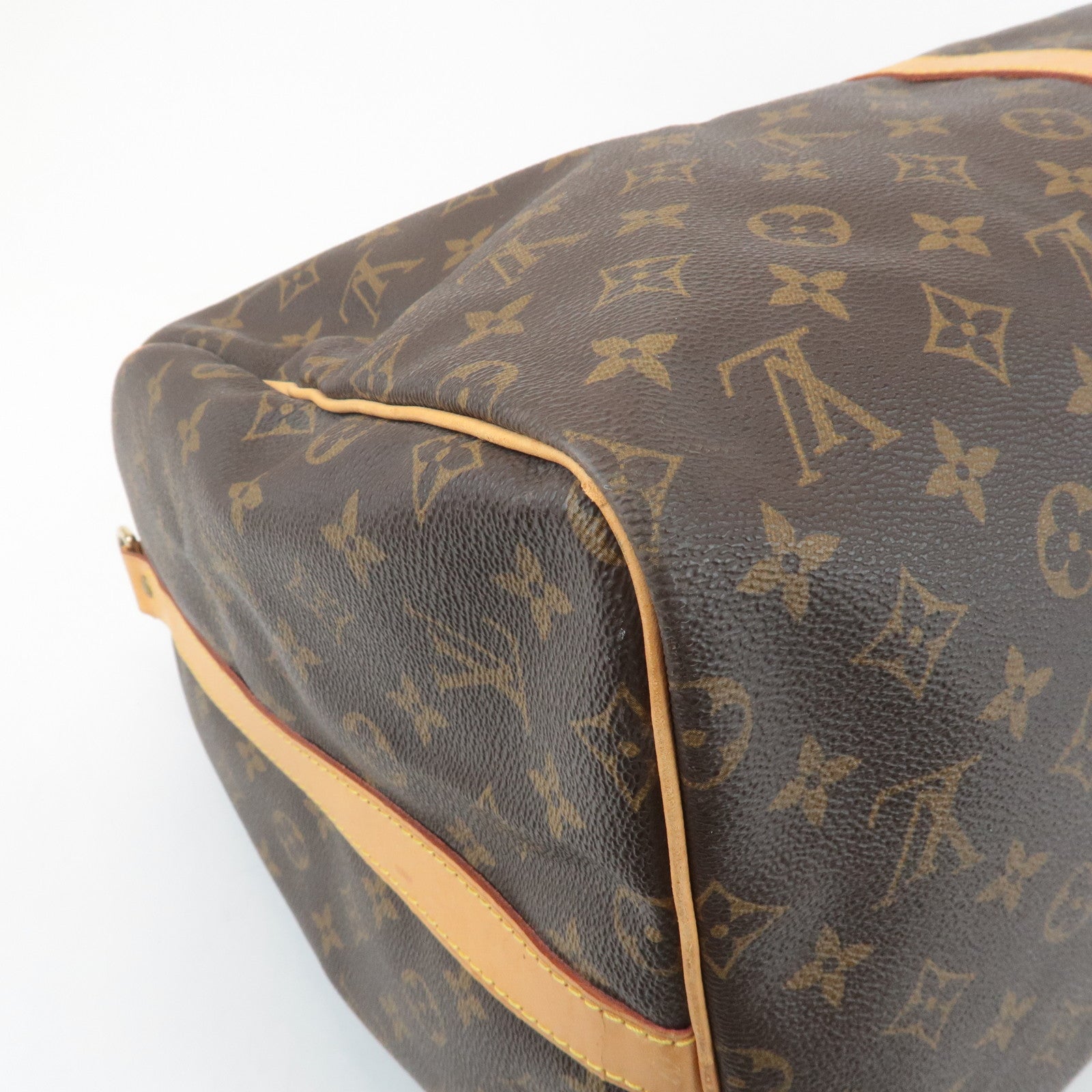 Louis Vuitton Monogram Keep All Bandouliere 55 Boston Bag M41414 Used