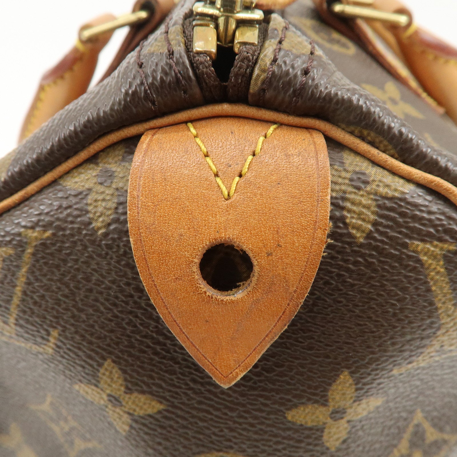 Louis Vuitton Monogram Speedy 30 Boston Bag Hand Bag Brown M41526