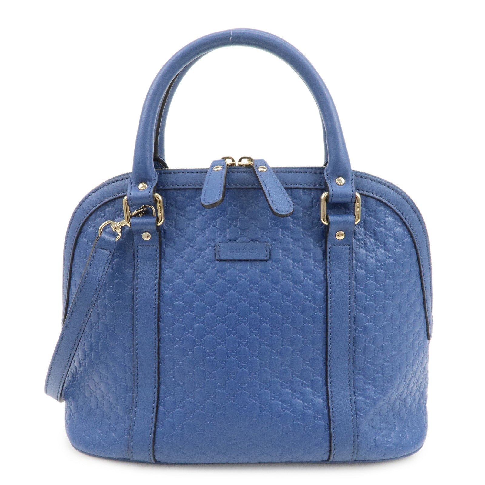 GUCCI Micro Guccissima Leather 2WAYBag Hand Bag Shoulder Bag 449663