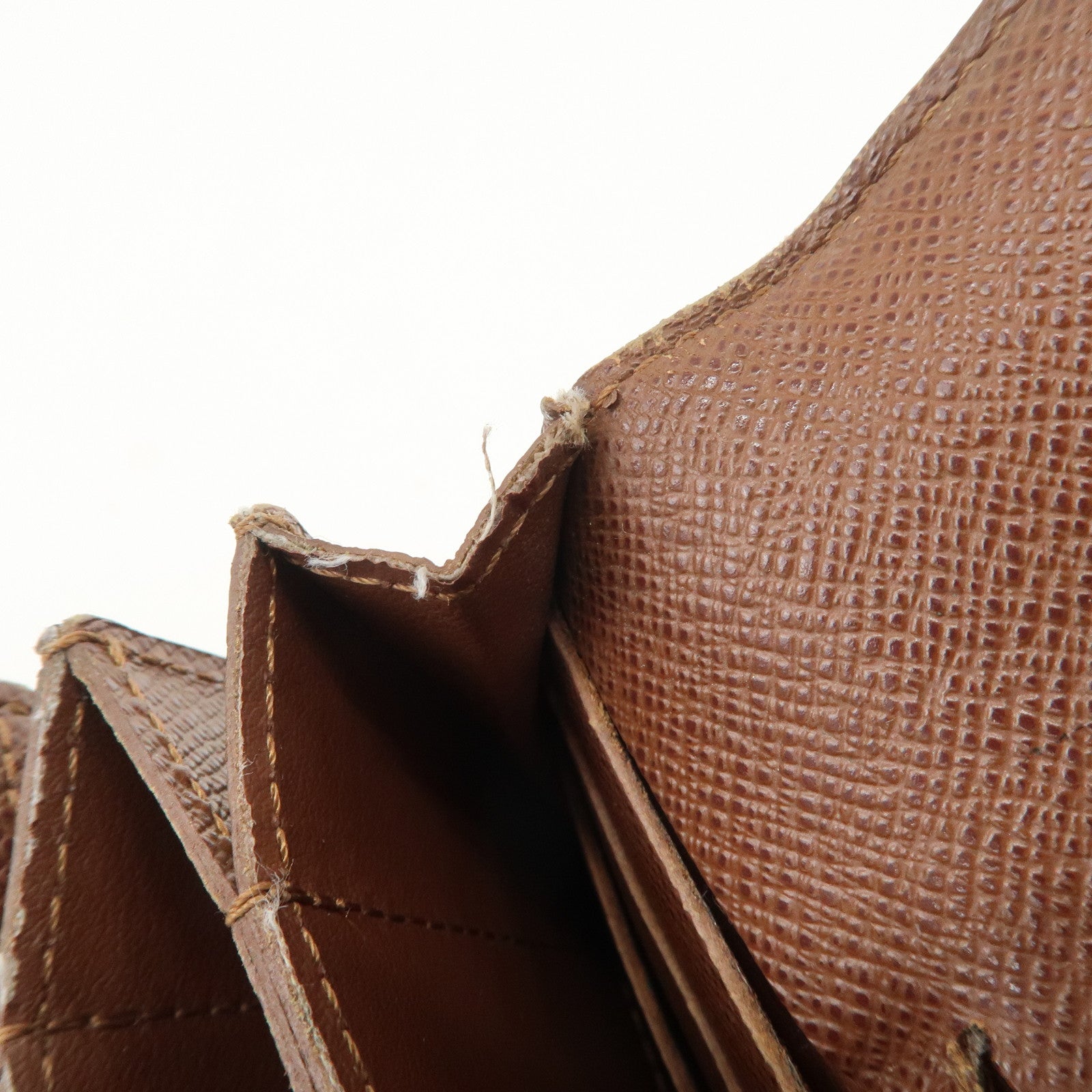 Louis Vuitton Monogram Epi Leather Set of 3 Long Wallet Brown Black
