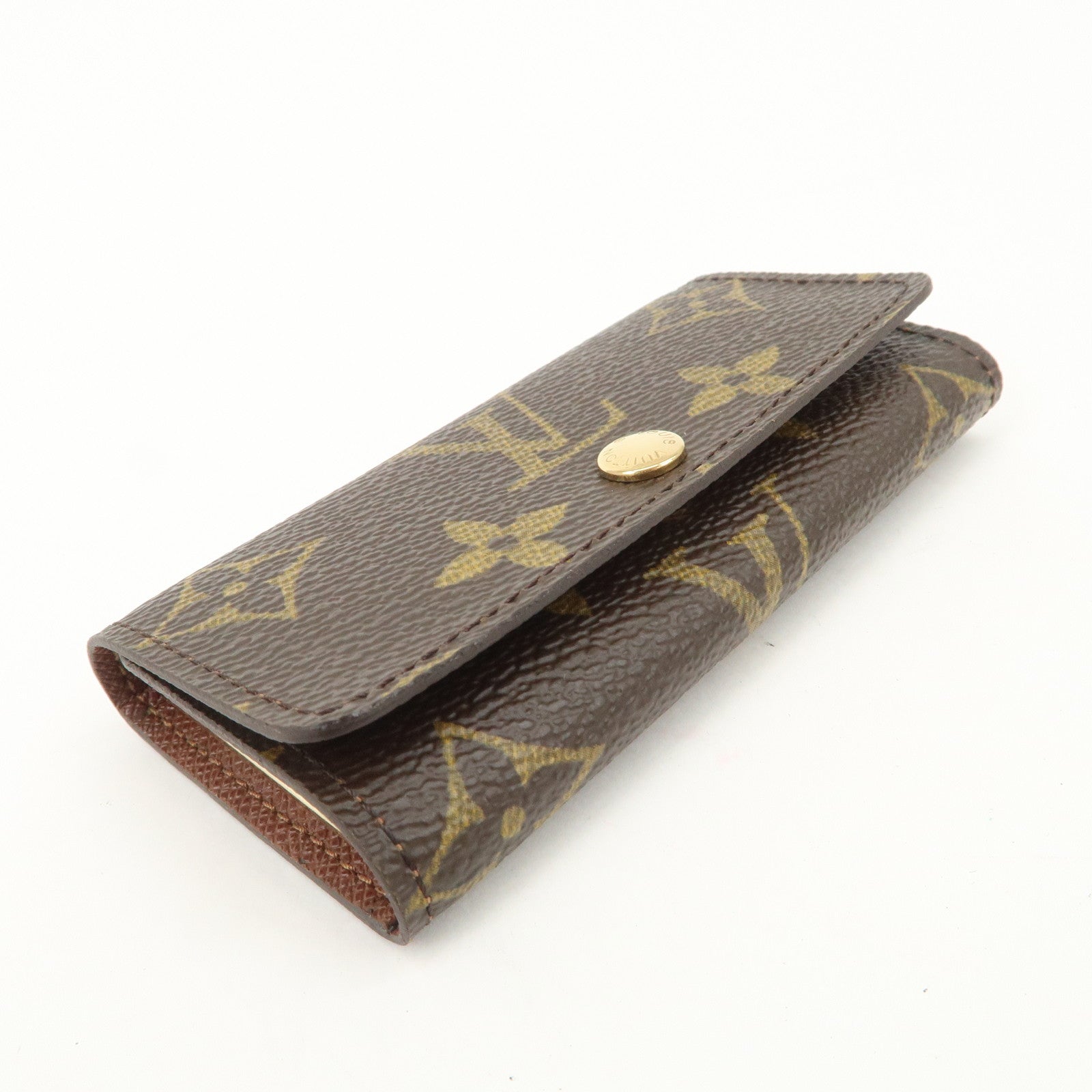 Louis Vuitton Monogram Multicles 4 Key Case Brown M69517