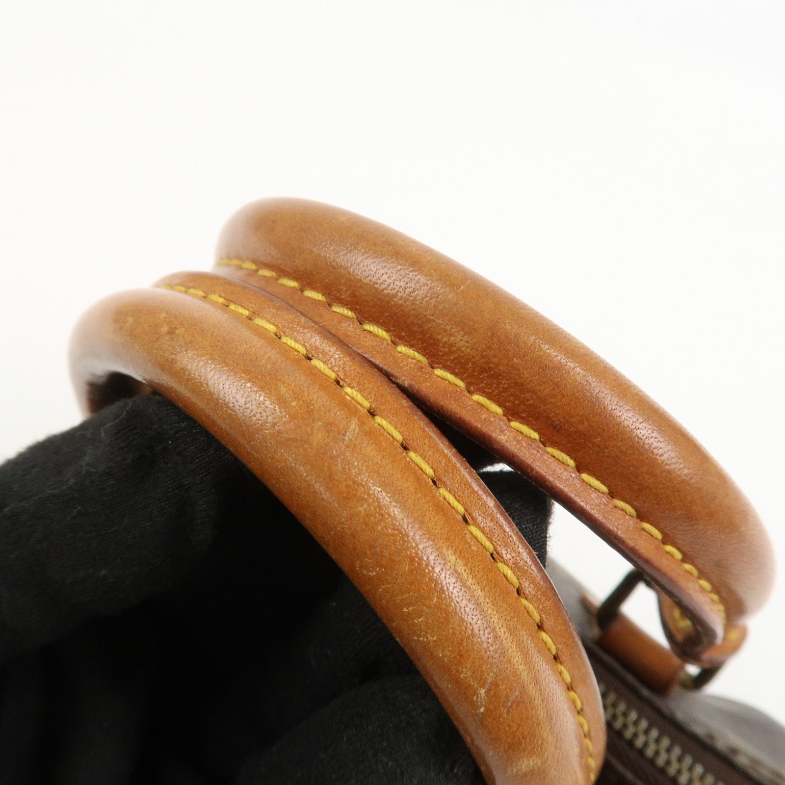 Louis Vuitton Monogram Mini Speedy Hand Bag Brown M41534