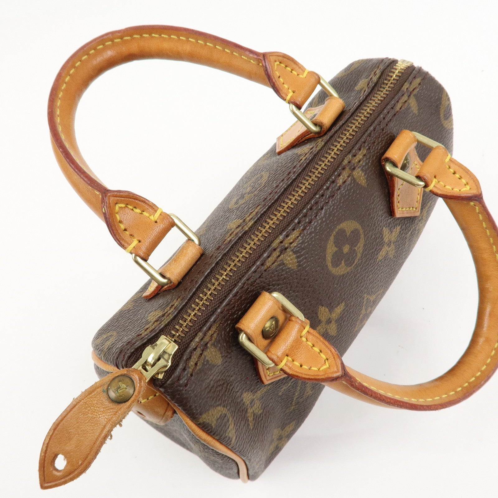 Louis Vuitton Monogram Mini Speedy Hand Bag M41534