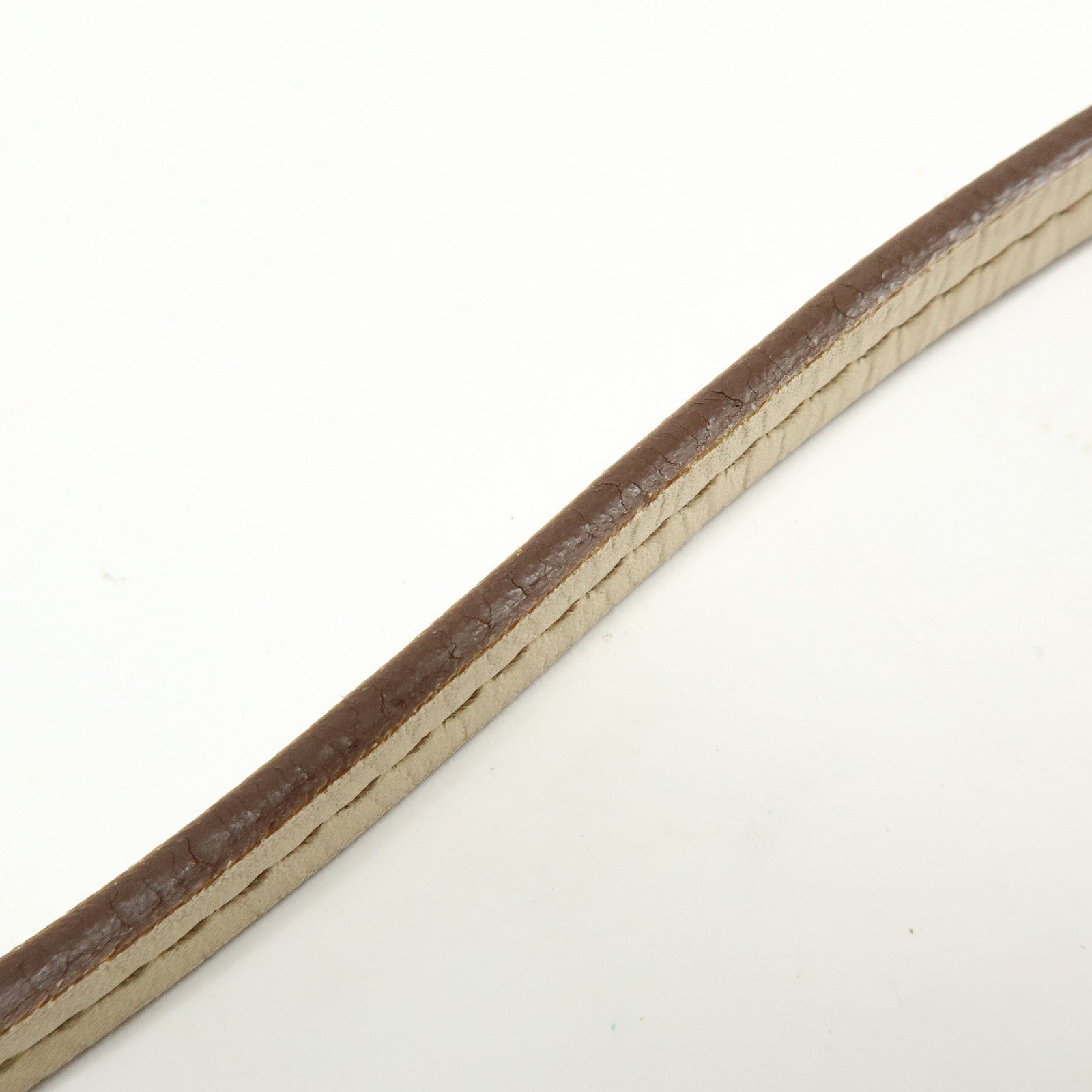 PRADA Logo Jacquard Leather Shoulder Bag Crossbody Bag Beige