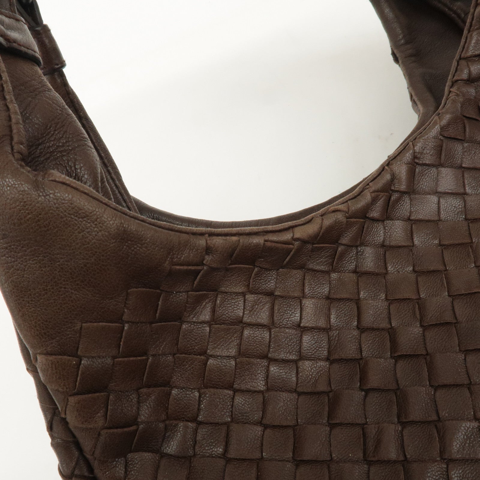 BOTTEGA VENETA Intrecciato Campana Medium Shoulder Bag 125787