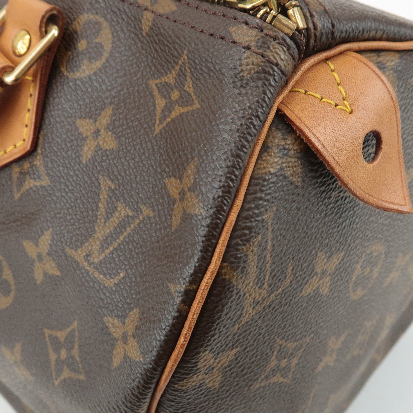 Louis Vuitton Monogram Speedy 30 Hand Bag Boston Bag M41108 Used