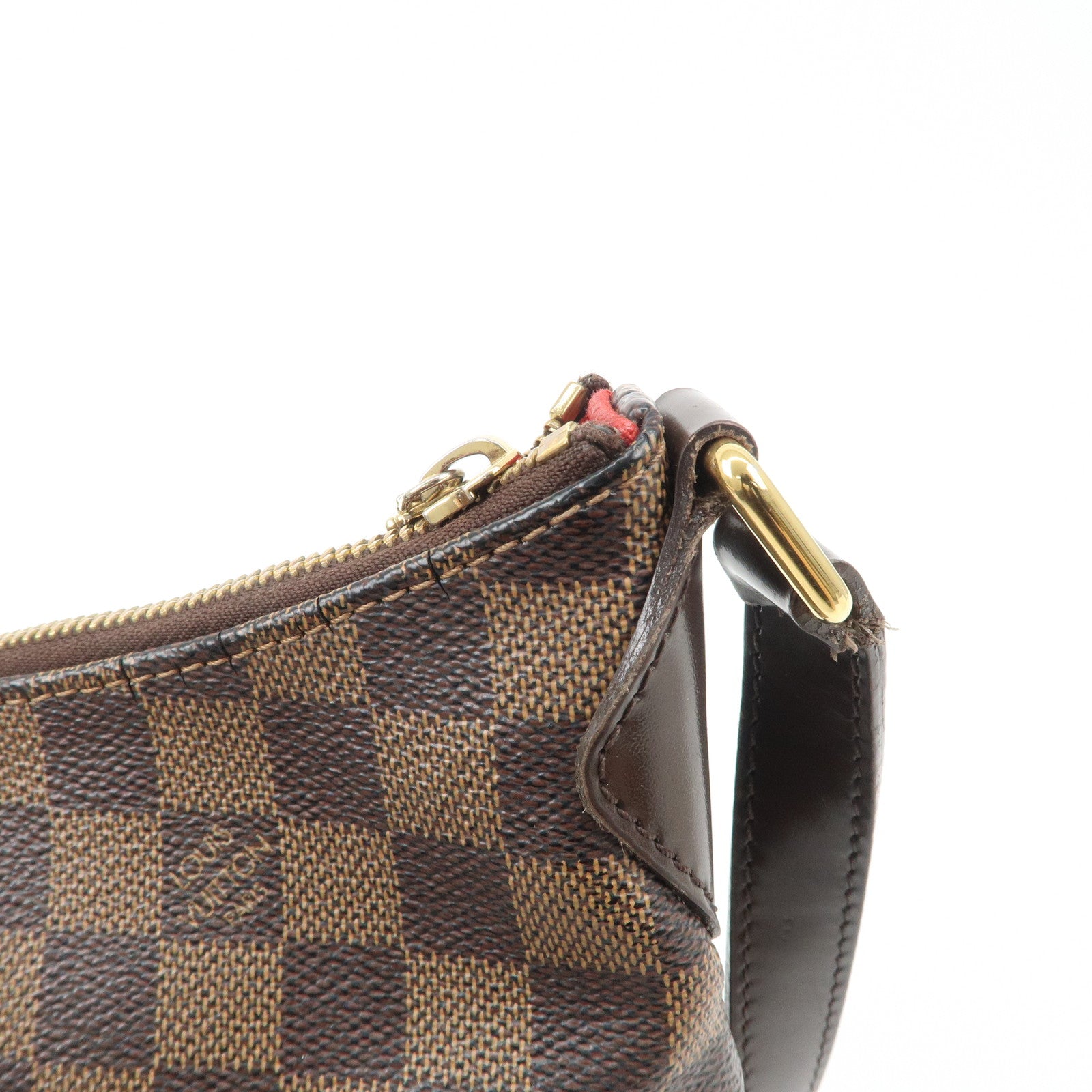 Louis Vuitton Damier Bloomsbury PM Shoulder Bag Brown N42251