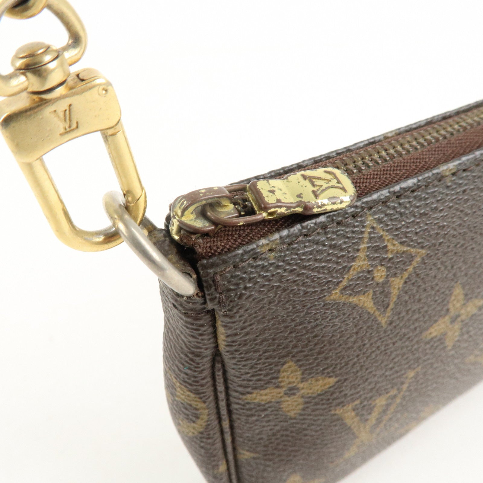 Louis Vuitton Monogram Mini Pochette Accessoires Pouch M58009