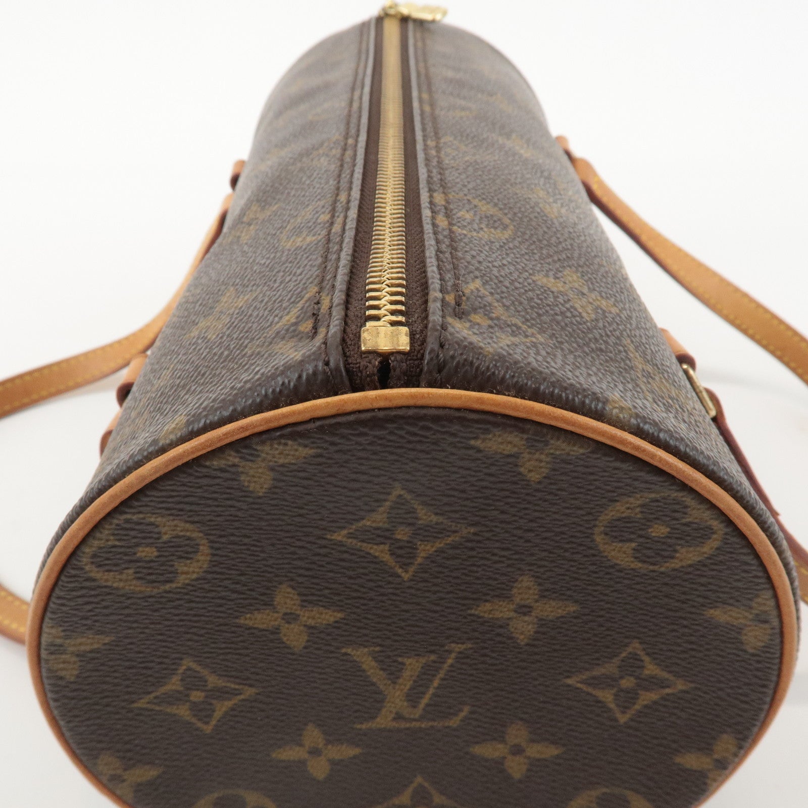 AuthLouis Vuitton Monogram Papillon 26 Hand Bag Brown New Style M51386