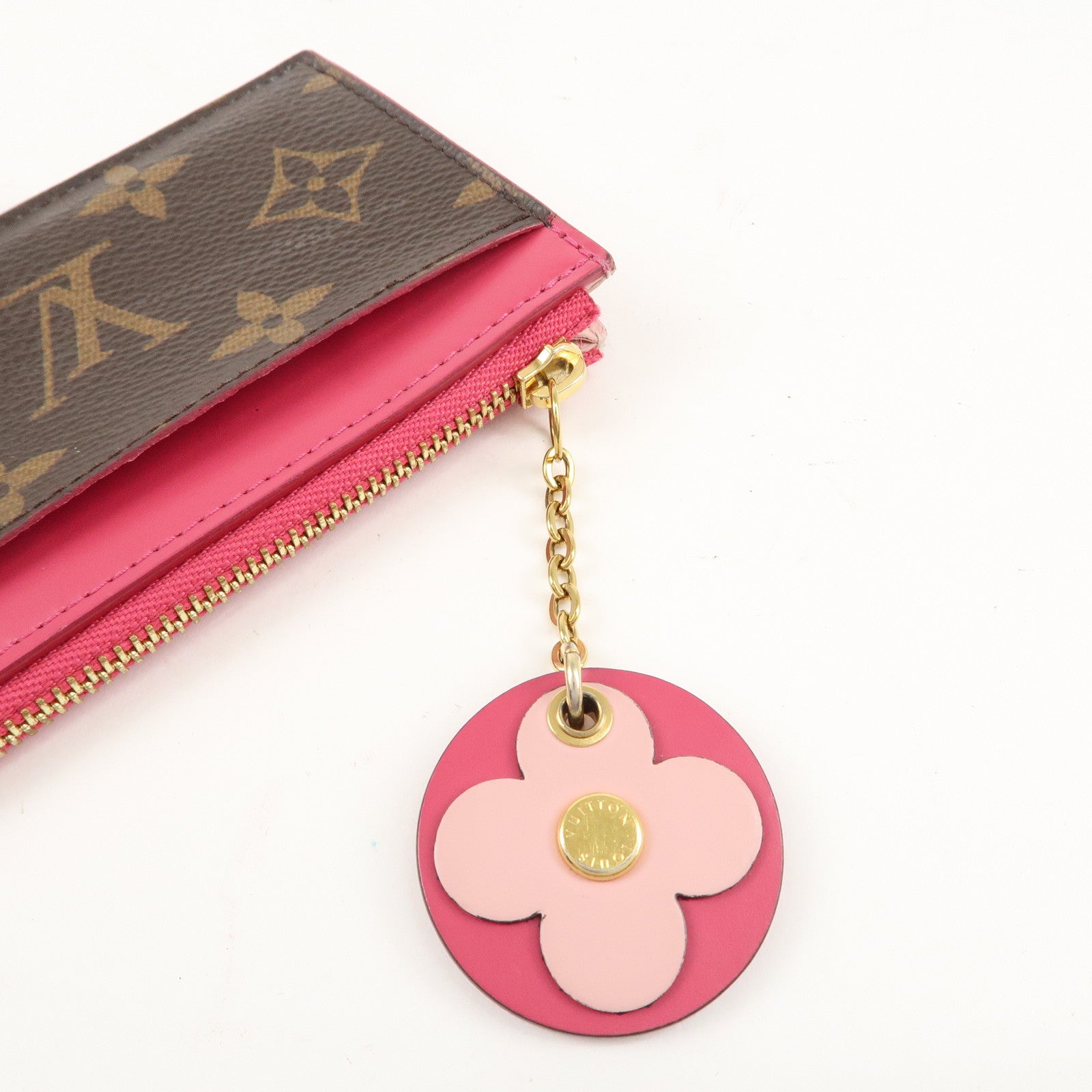 Louis Vuitton Monogram Porte Carte Zip Coin Case M67494