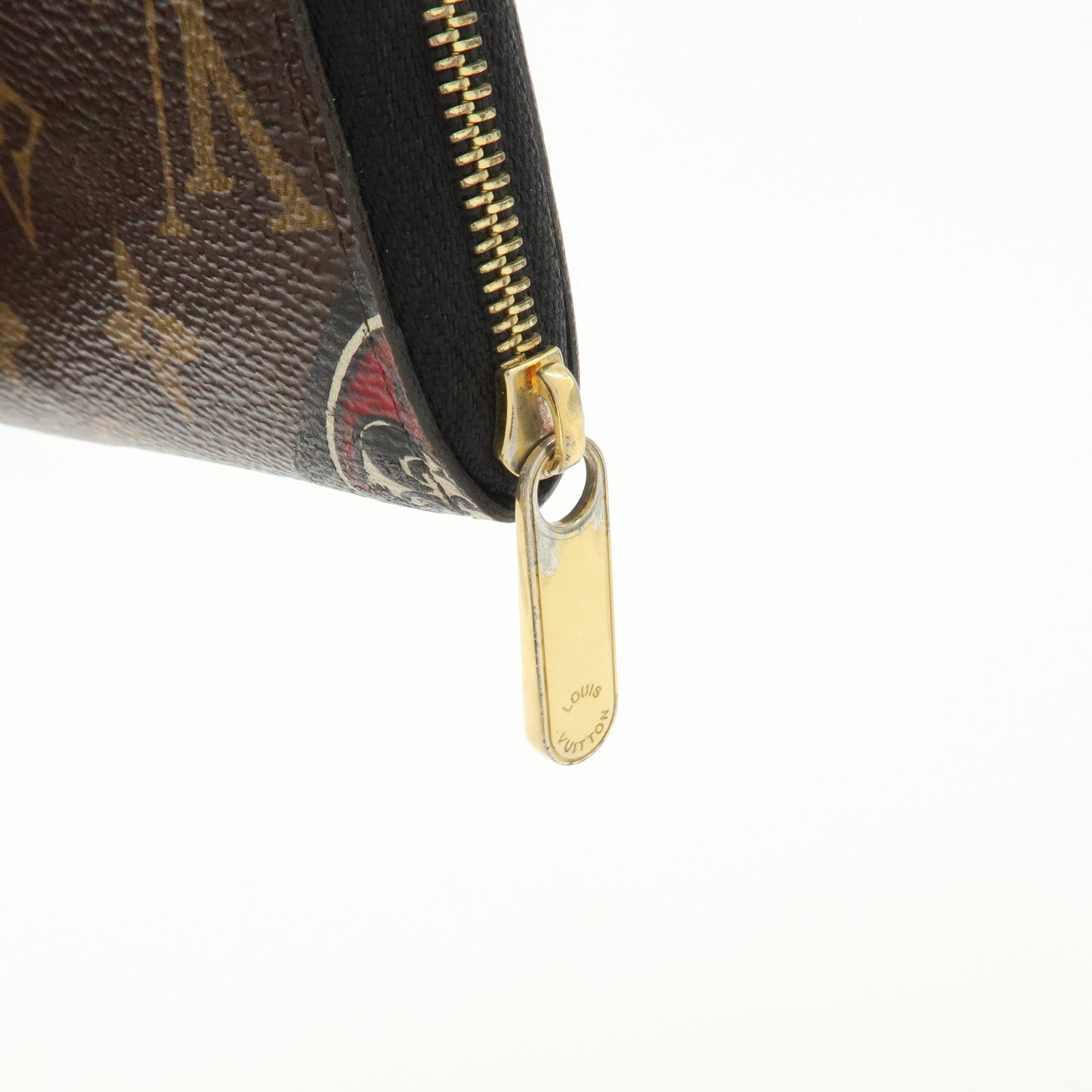 Louis Vuitton Monogram Zippy Coin Purse Kansai Yamamoto M67250 Used