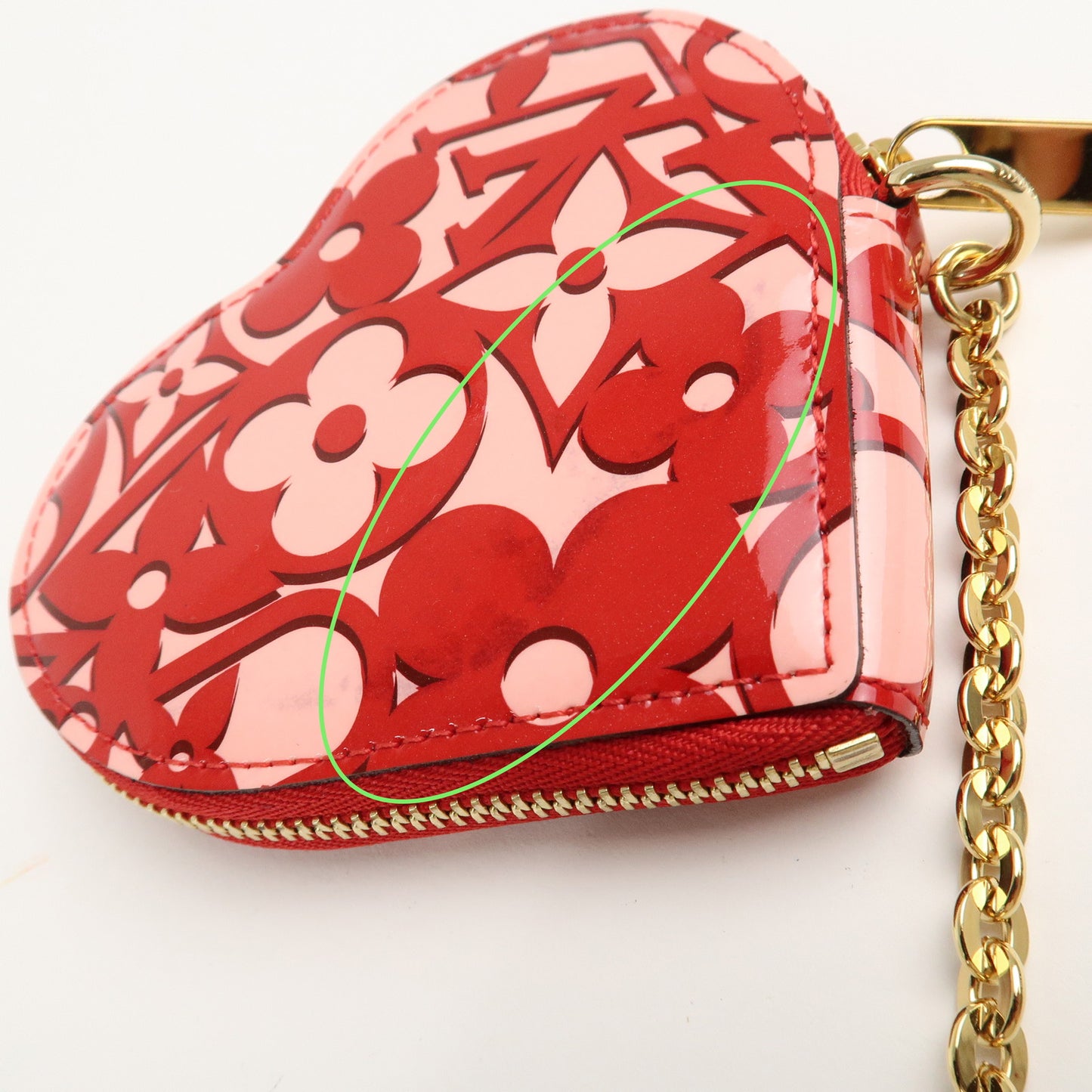 Louis Vuitton Monogram Vernis Sweet Porte Monnaie Coeur M90133