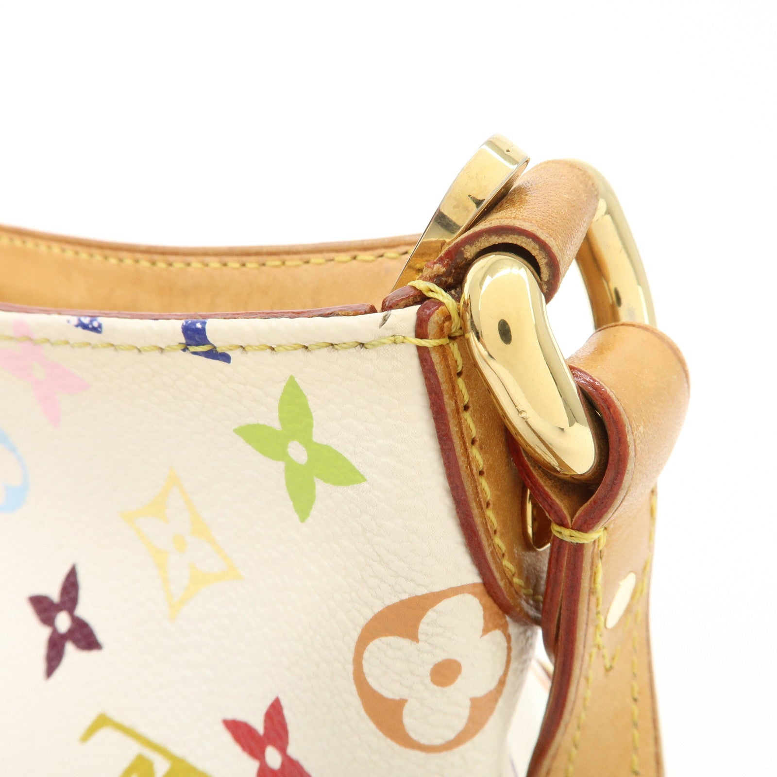 Louis Vuitton Monogram Multicolor Eliza Shoulder Bag Blanc M40098 Used