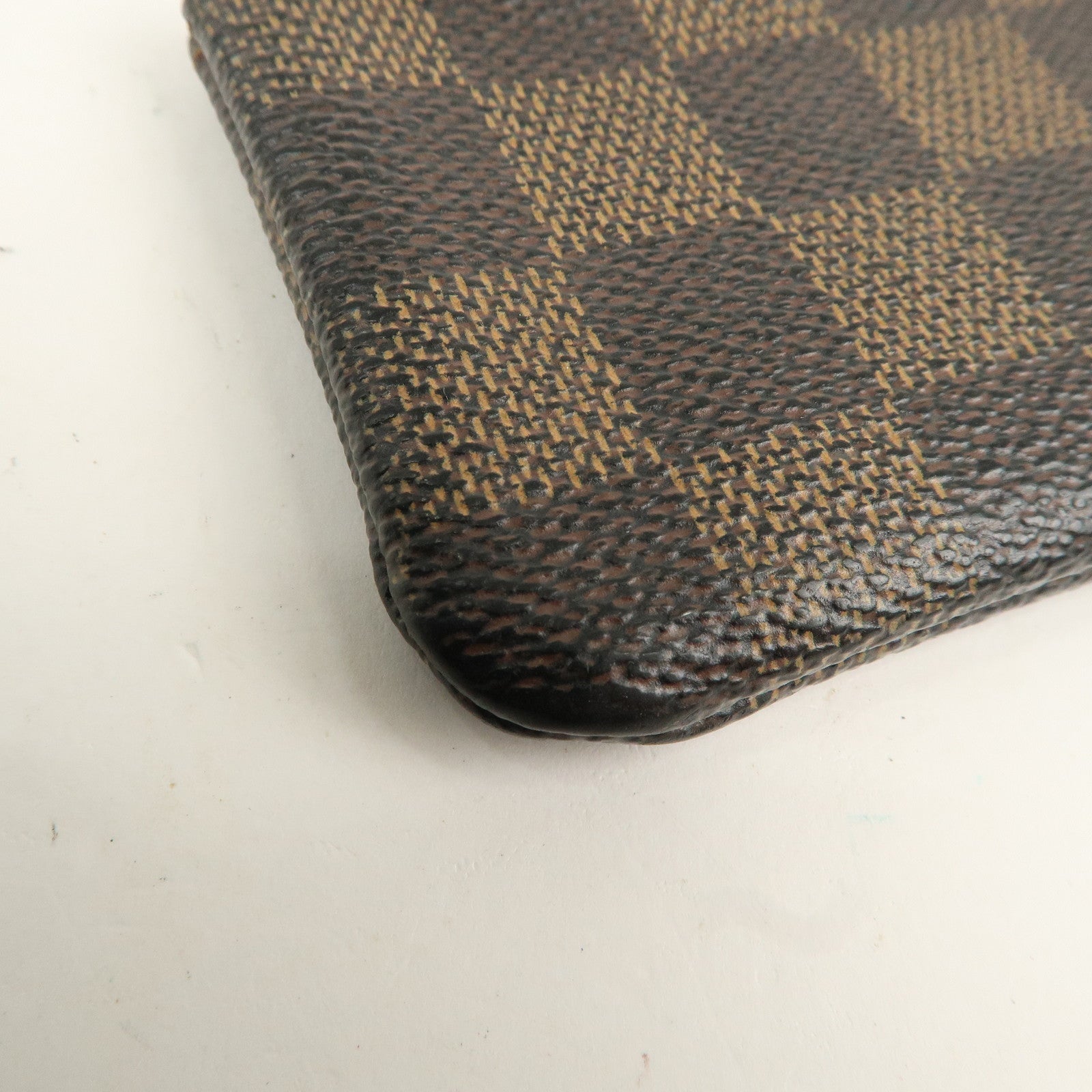 Louis Vuitton Set of 2 Monogram Damier Pochette Cles Coin Case