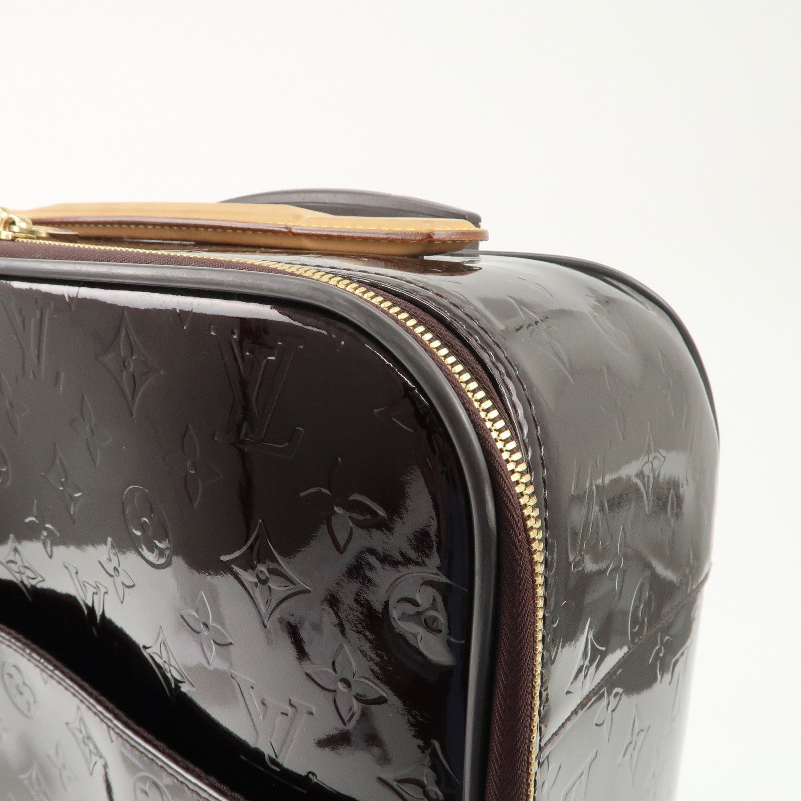 Louis Vuitton Monogram Vernis Pegase 50 Luggage Bag M91992 Used