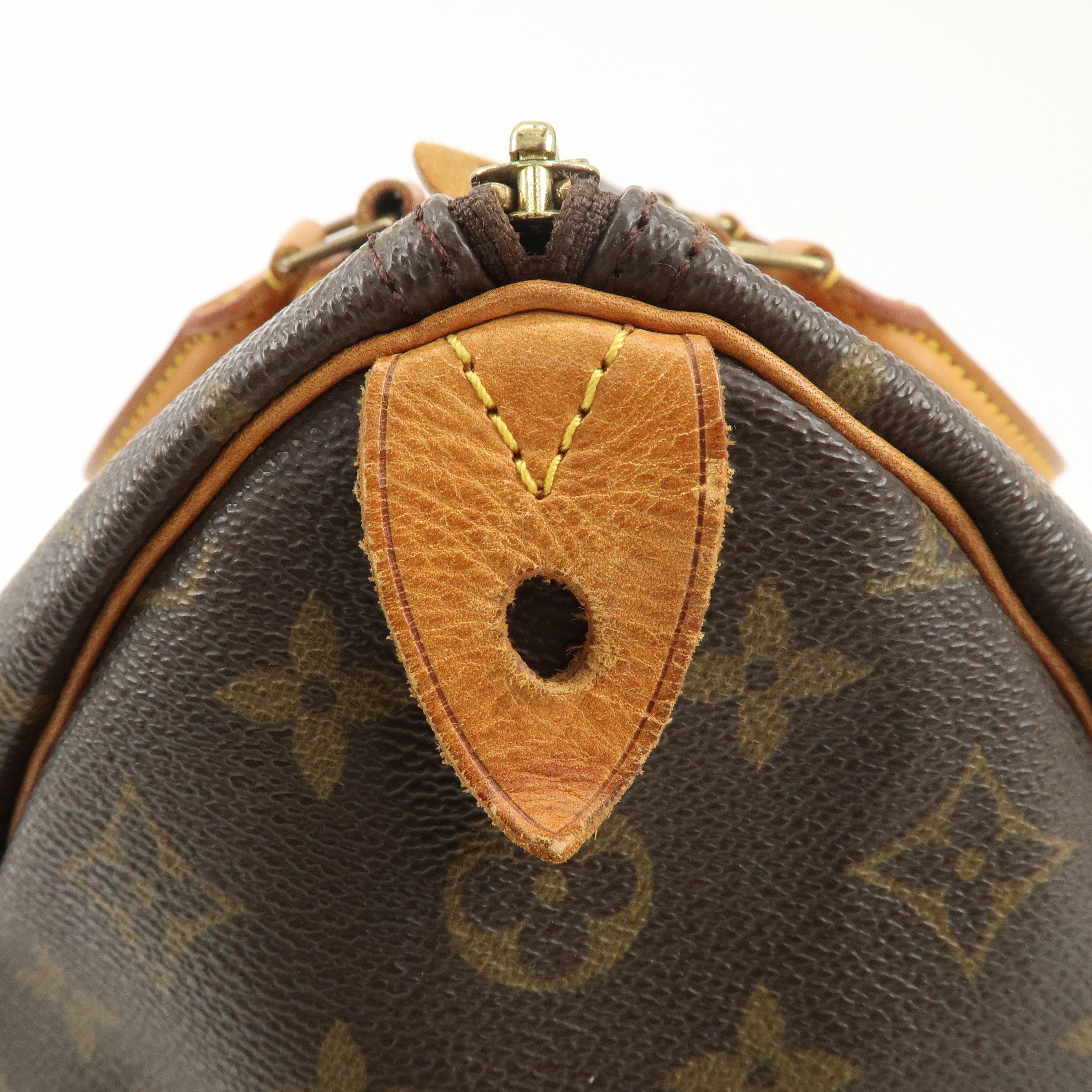 Louis Vuitton Monogram Speedy 35 Hand Bag Boston Bag M41524 Used