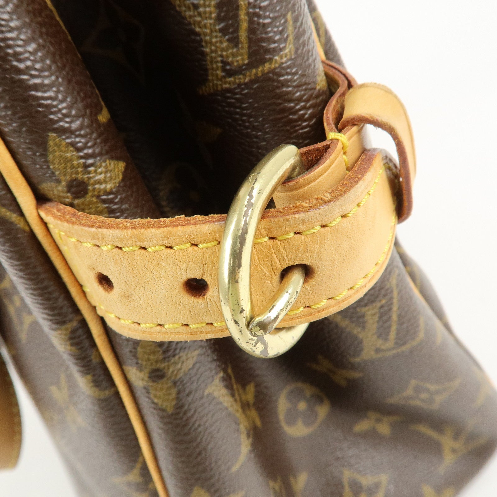 Louis Vuitton Monogram Batignolles Tote Bag Hand Bag M51156 Used