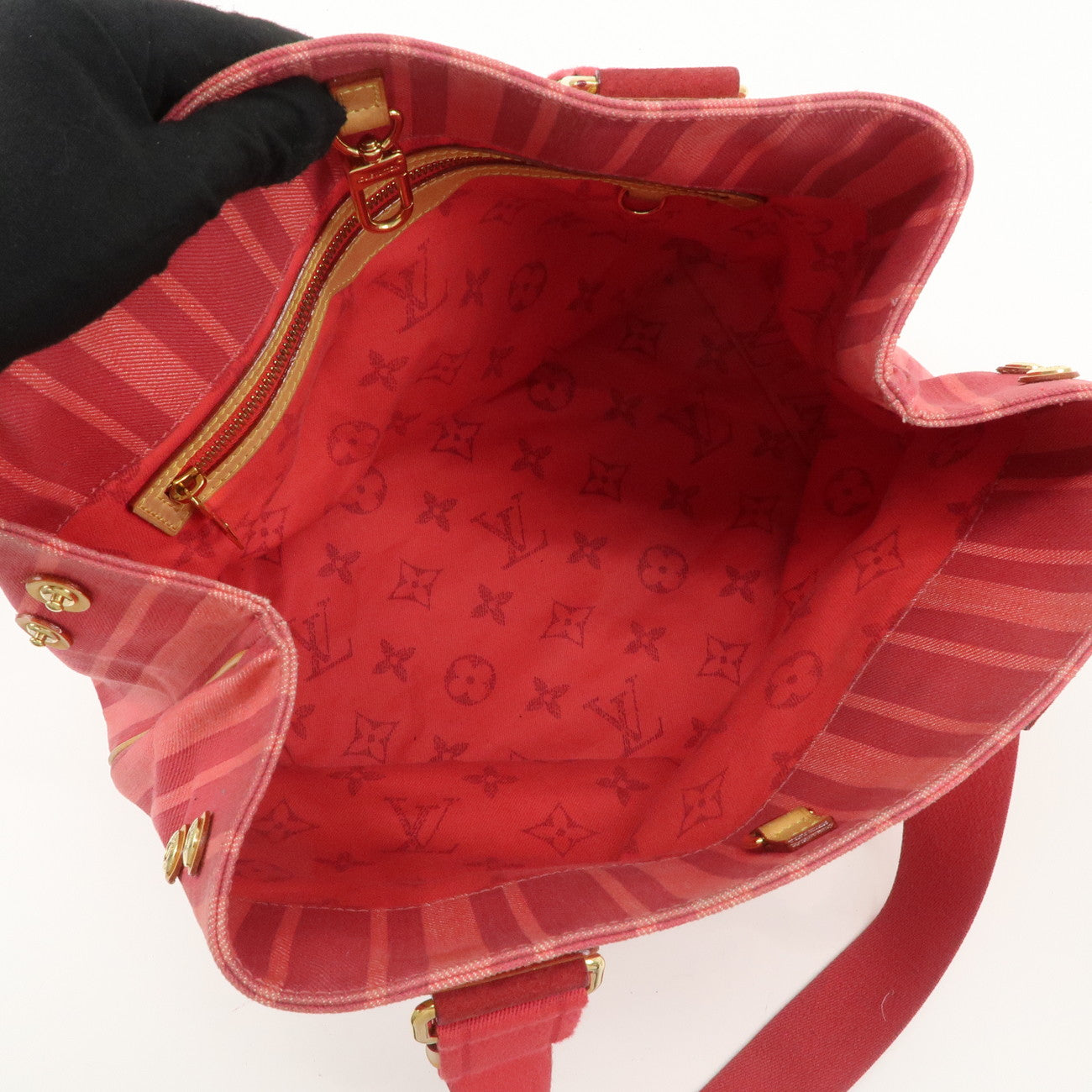 Louis Vuitton Plein Soleil Cabas PM Tote Bag Pink M94146