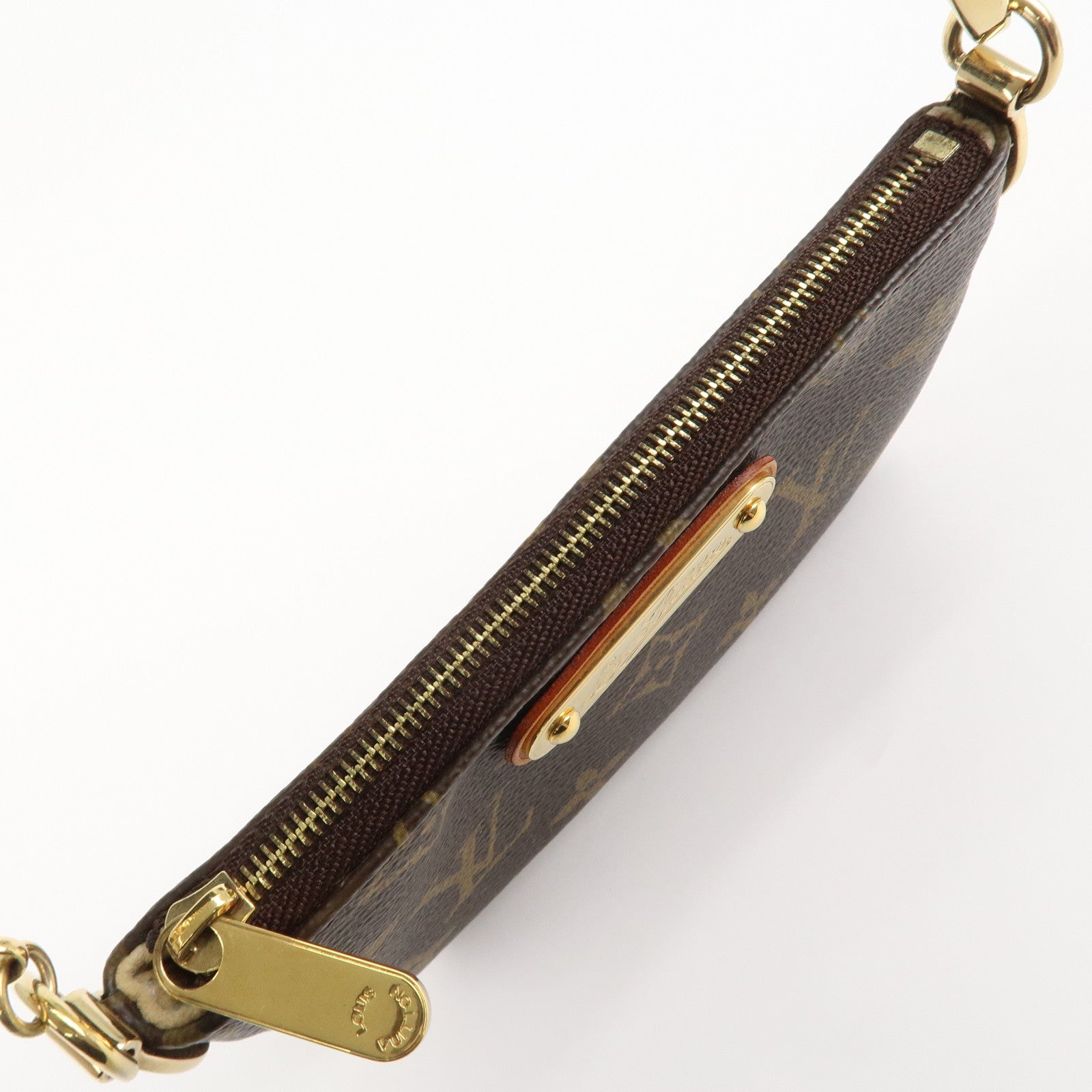 Louis Vuitton Monogram Pochette Milla PM Mini Pouch M60095 Used