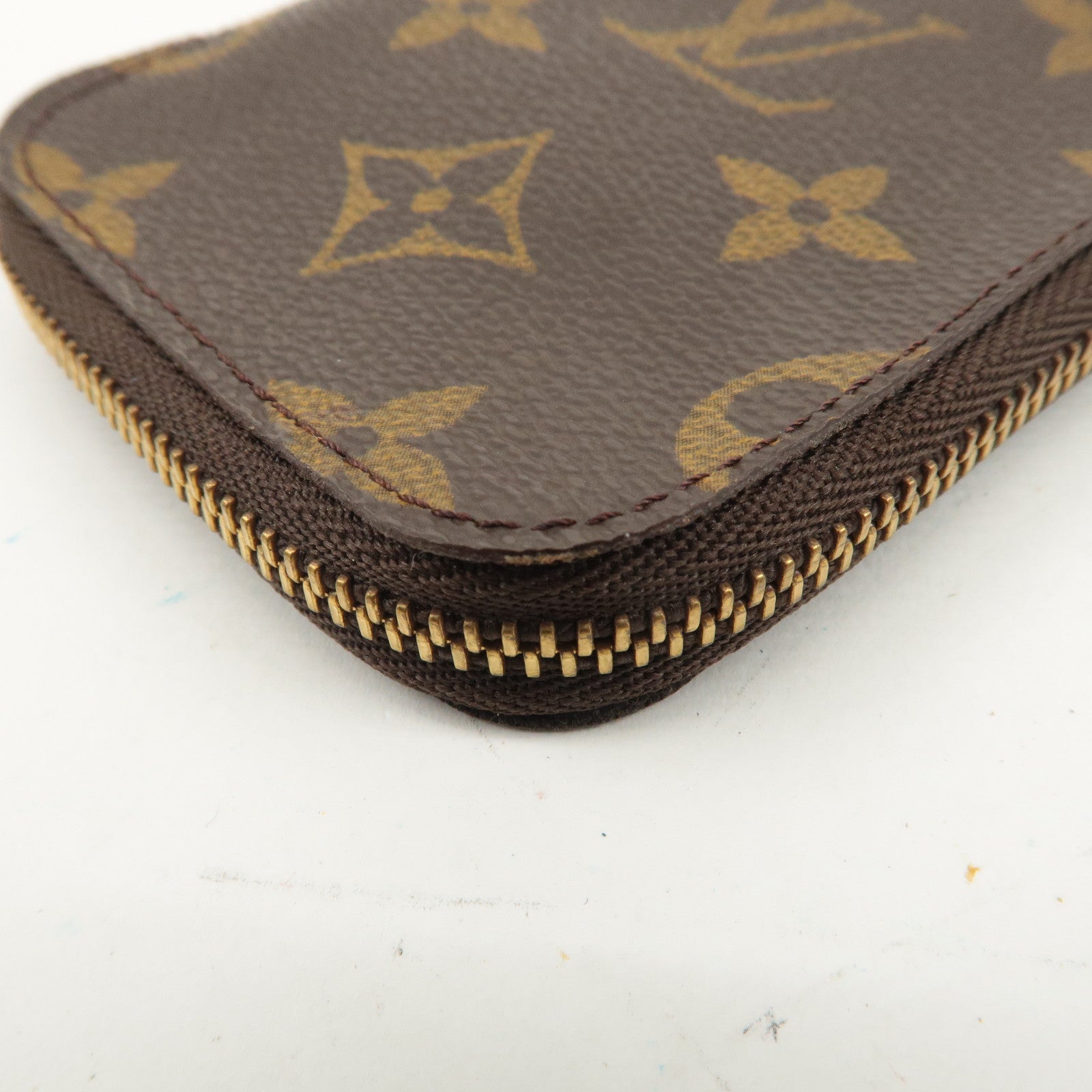 Louis Vuitton Monogram Set of 2 Pochette 6 Cles Key Holder M62610