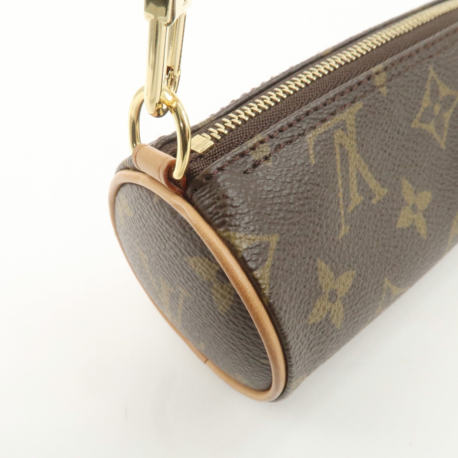 Louis Vuitton Monogram Mini Pouch for Papillon Bag Brown