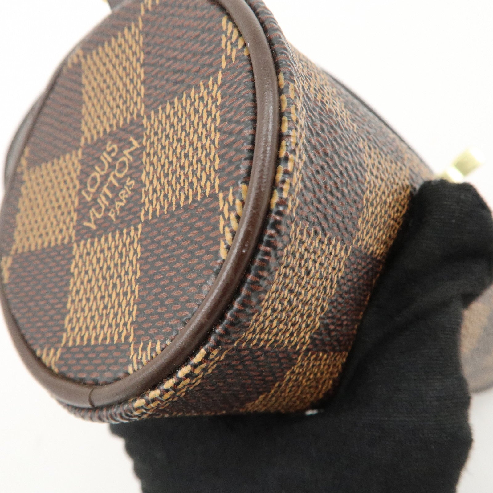 Louis Vuitton Damier Mini Pouch for Papillon Bag Brown