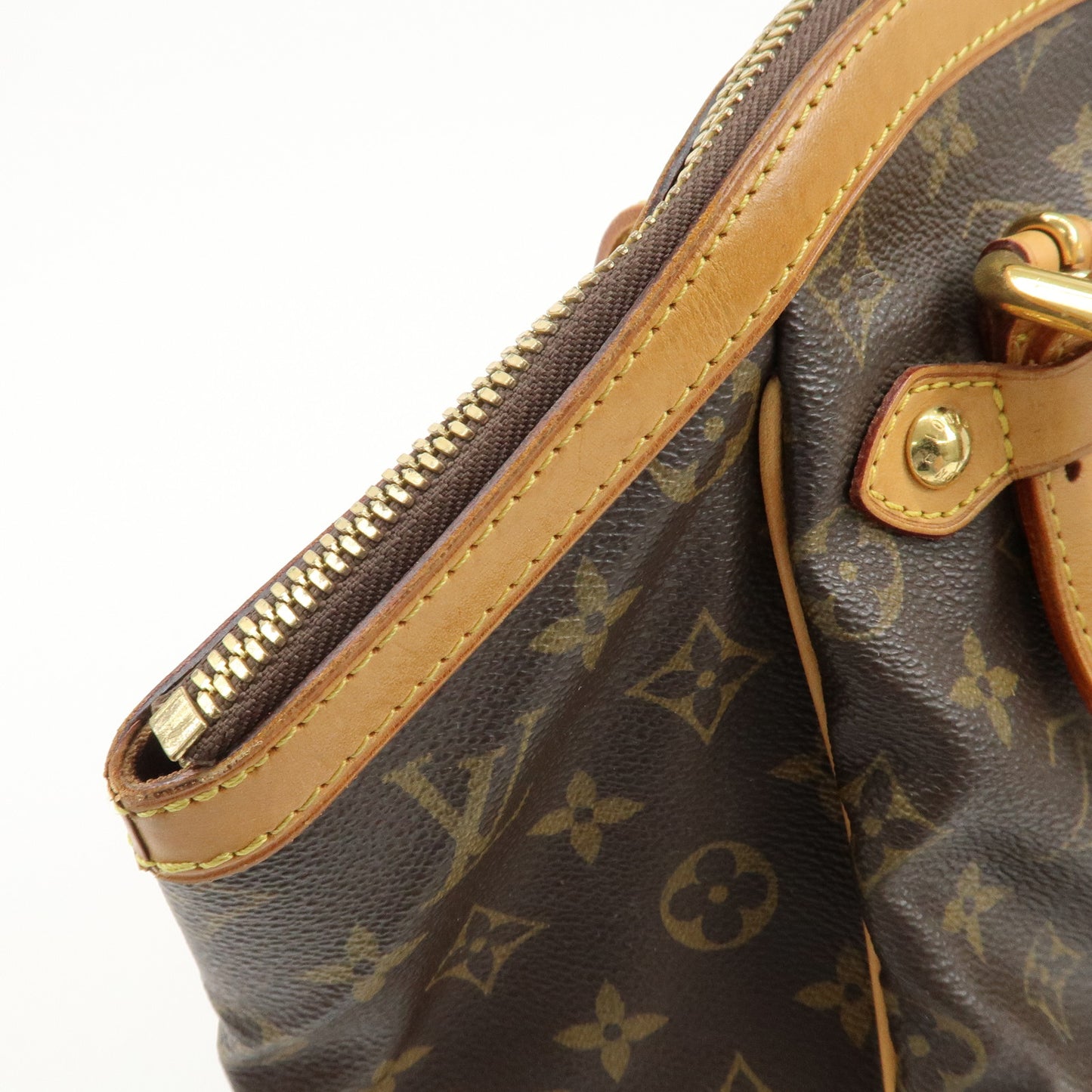 Louis Vuitton Monogram Tivoli GM Shoulder Bag Brown M40144