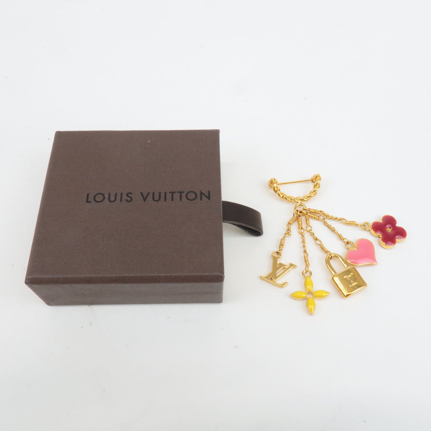 Louis Vuitton Monogram Broche Sweet Monogram Brooch M65353