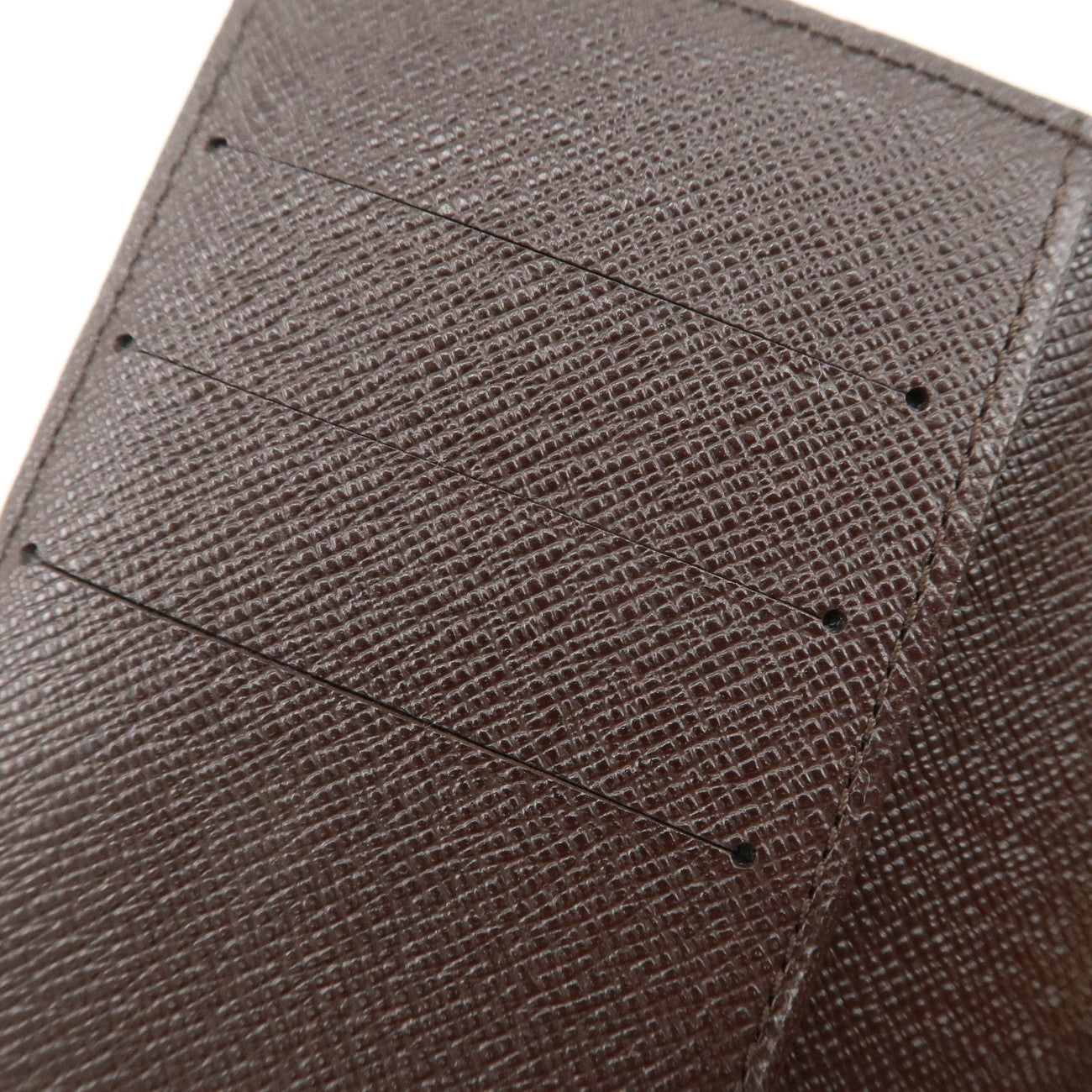 Louis Vuitton Damier Agenda PM Planner Cover Brown R20700