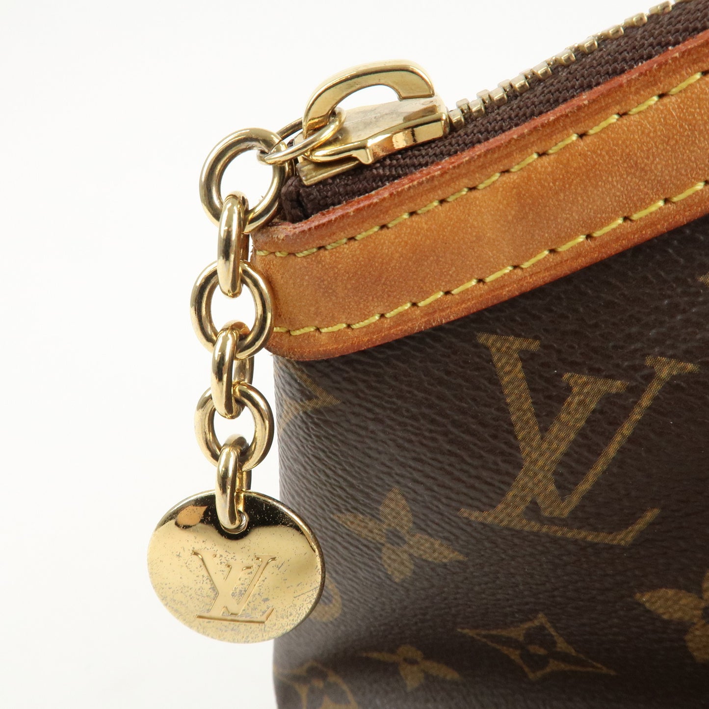 Louis Vuitton Monogram Tivoli GM Shoulder Bag Brown  M40144