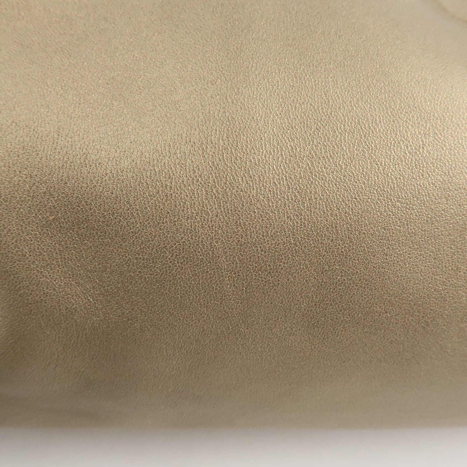 LOEWE Anagram Leather Nappa Aire Hand Bag Gold Used