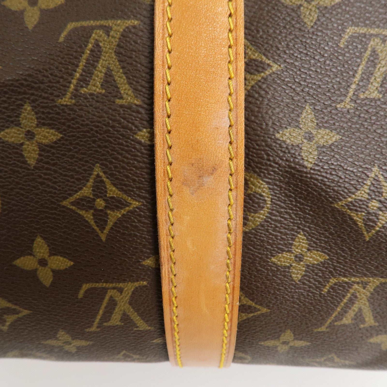 Louis Vuitton Monogram Keep All 50 Bag Boston Bag Brown M41426