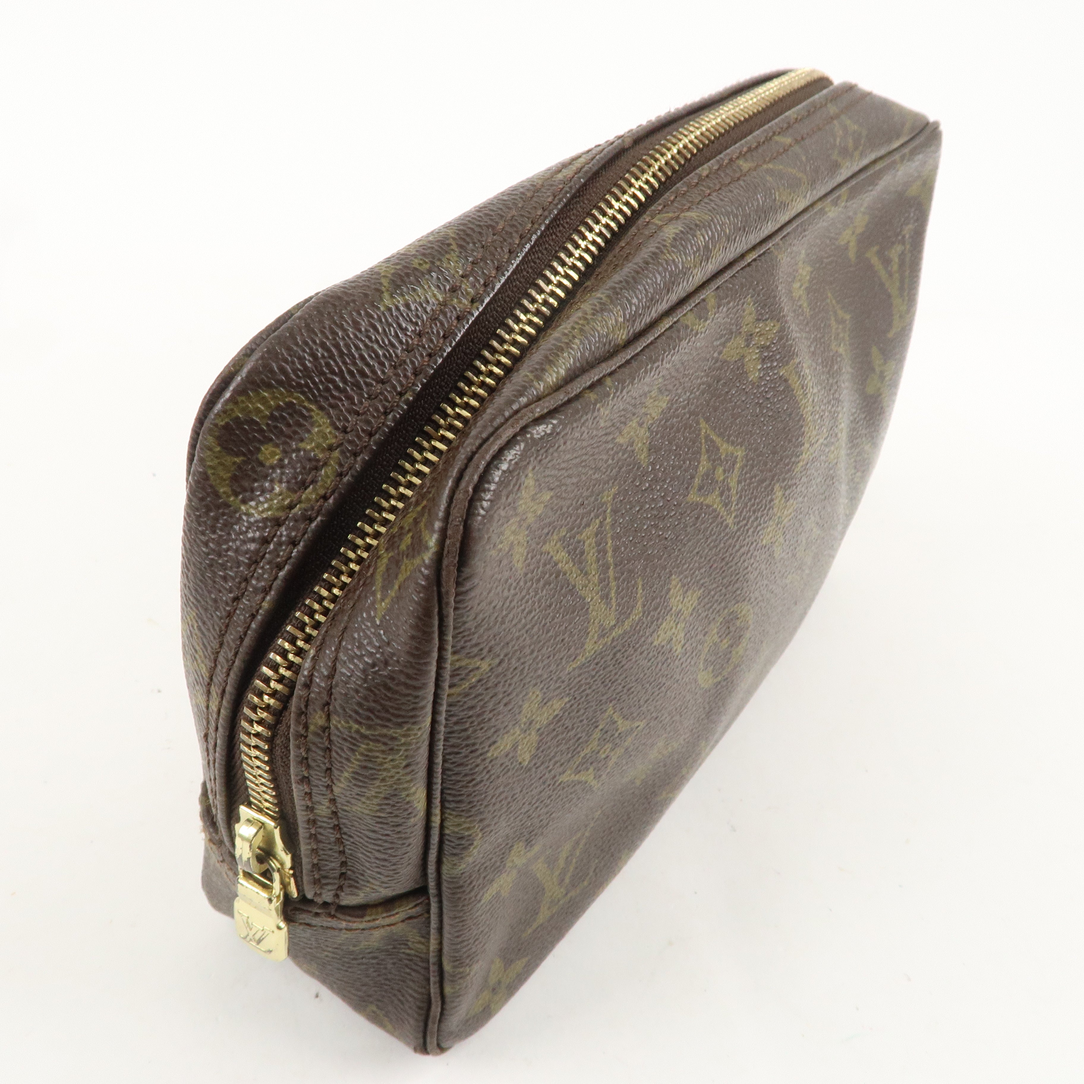 Louis Vuitton Monogram Trousse Toilette 23 Pouch Brown M47524