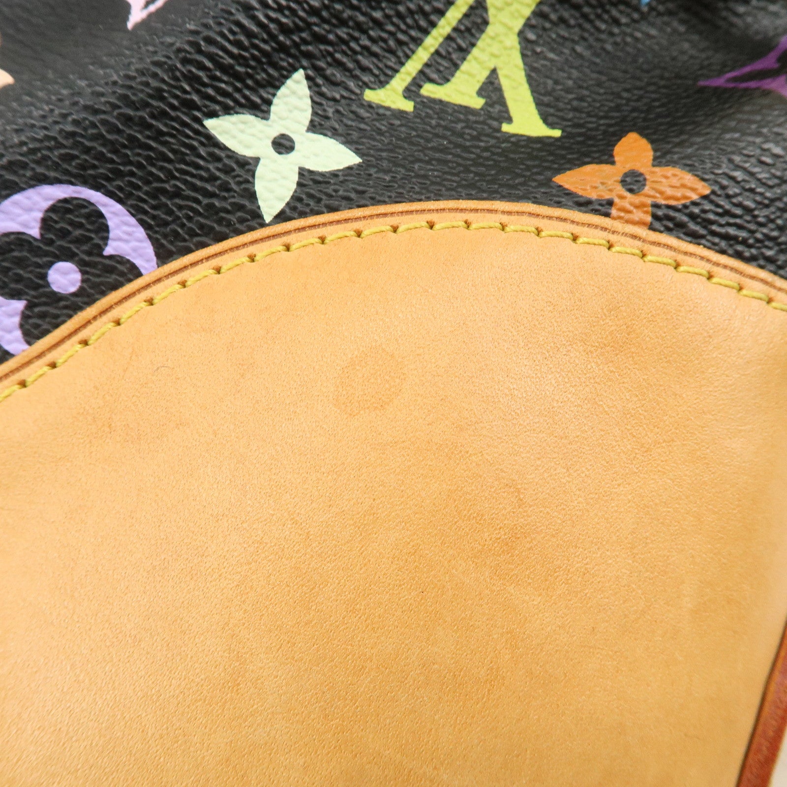 Louis Vuitton Monogram Multi Color Judy MM 2Way Bag Noir M40256 Used