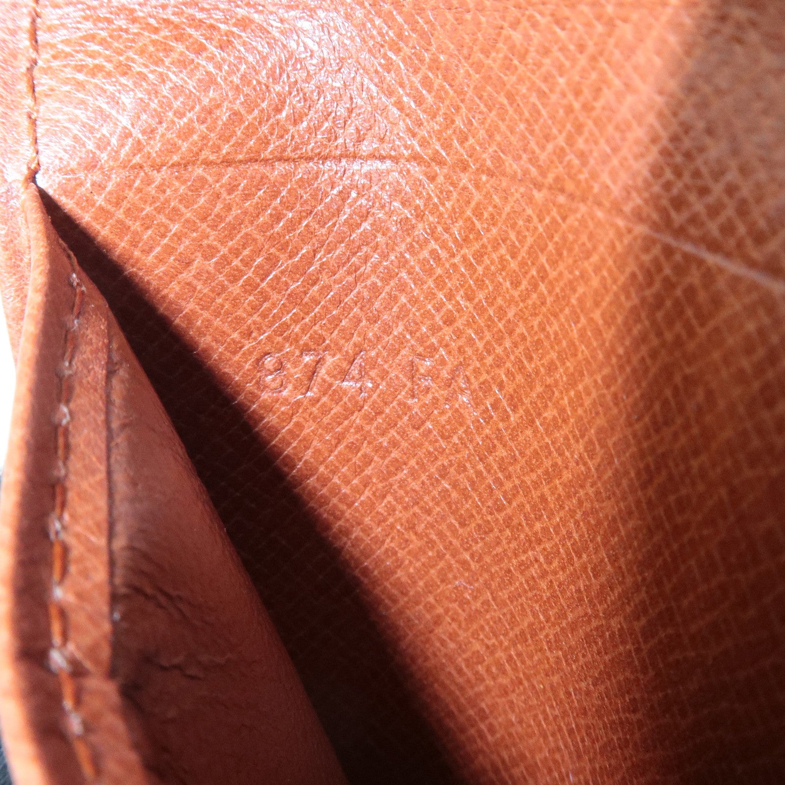 Louis Vuitton Monogram Porte Billets Carte Credit Brown M60879 Used