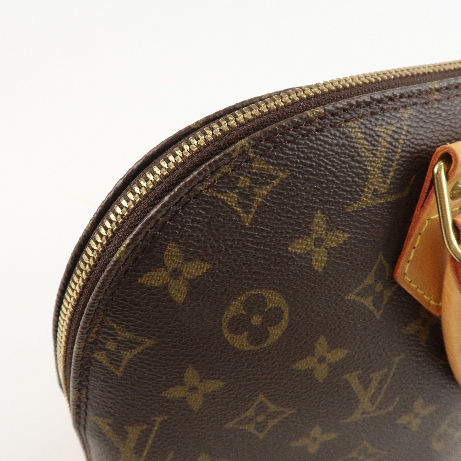 Louis Vuitton Monogram Alma Hand Bag Brown M51130