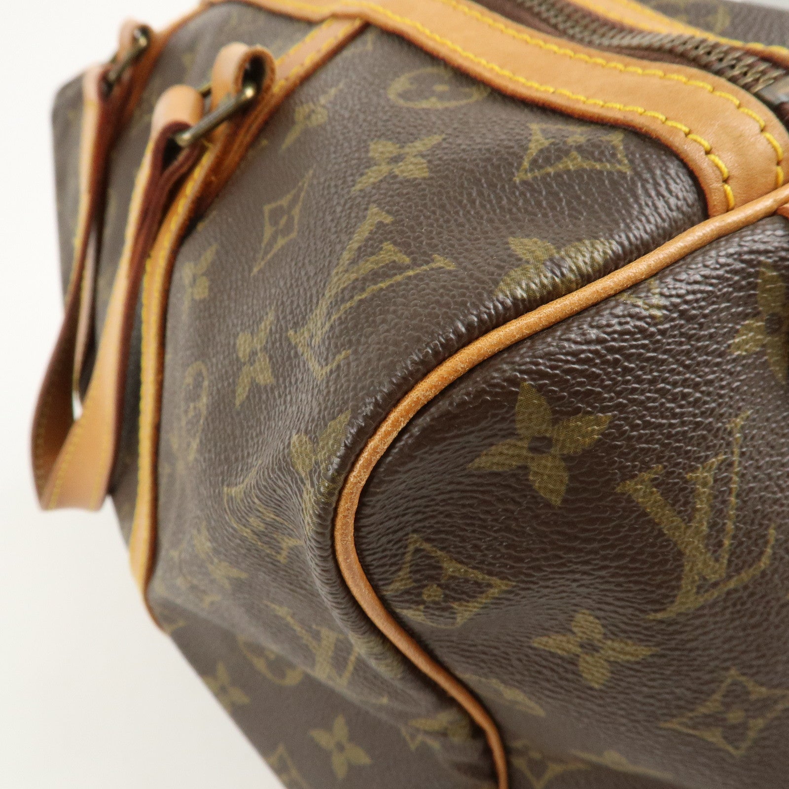 Louis Vuitton Monogram Sac Souple 35 Boston Hand Bag M41626