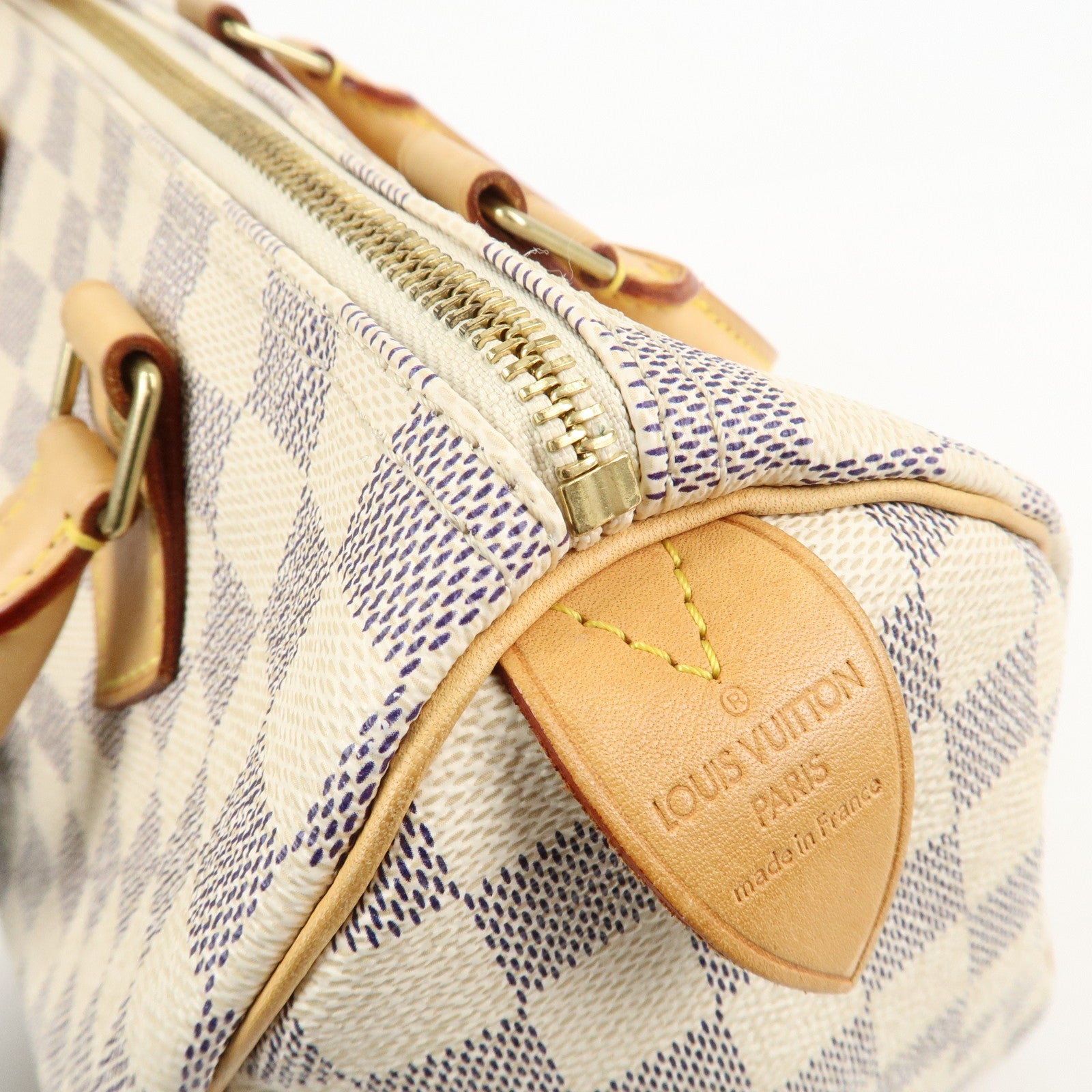 Louis Vuitton Damier Azur Speedy 25 Boston Bag Hand Bag N41534