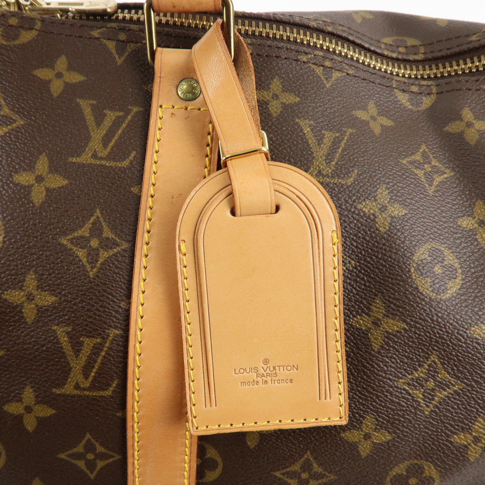 Louis Vuitton Monogram Keep All Bandouliere 50 Boston Bag M41416 Used