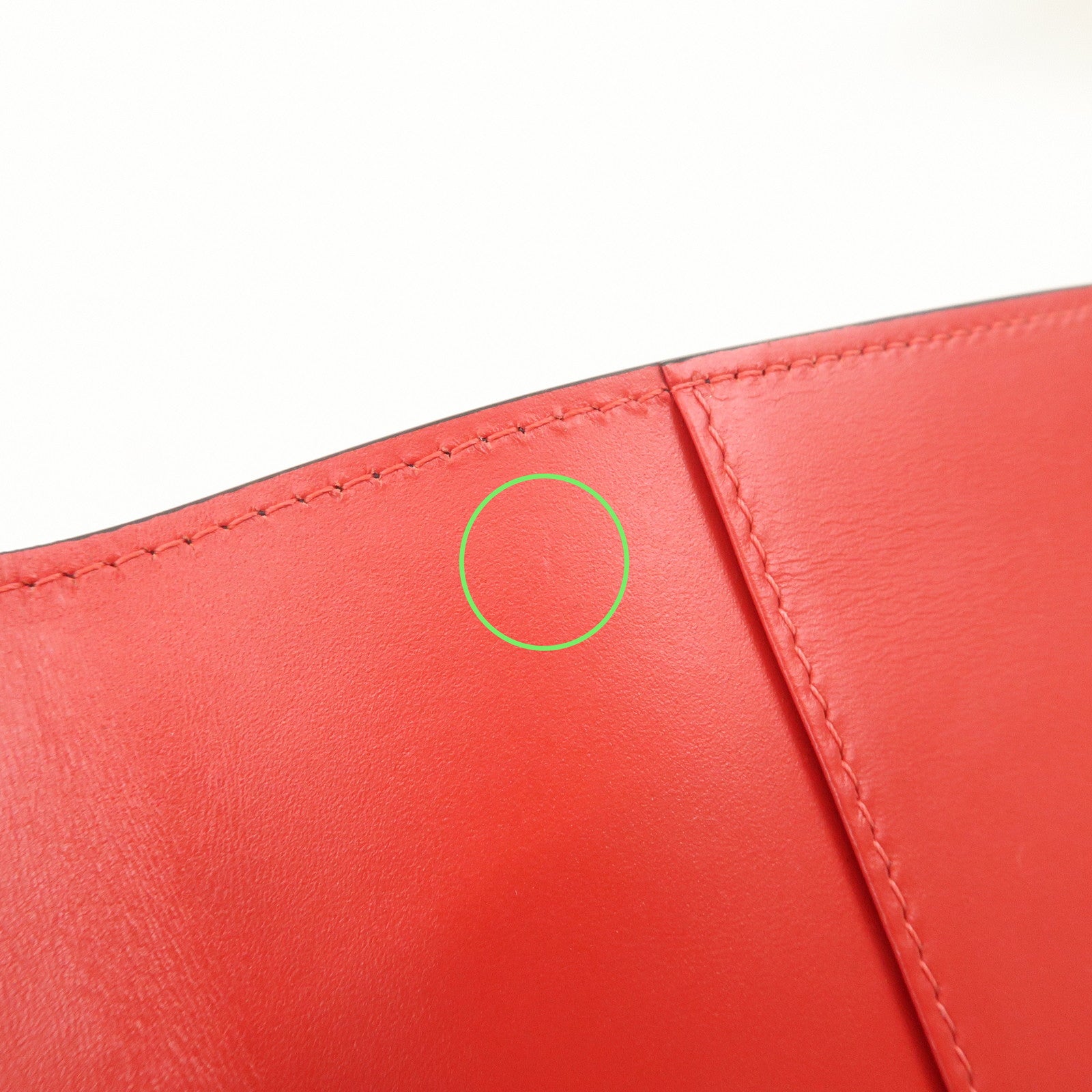 Christian Louboutin Studs Leather Passport Holder Card Case Black