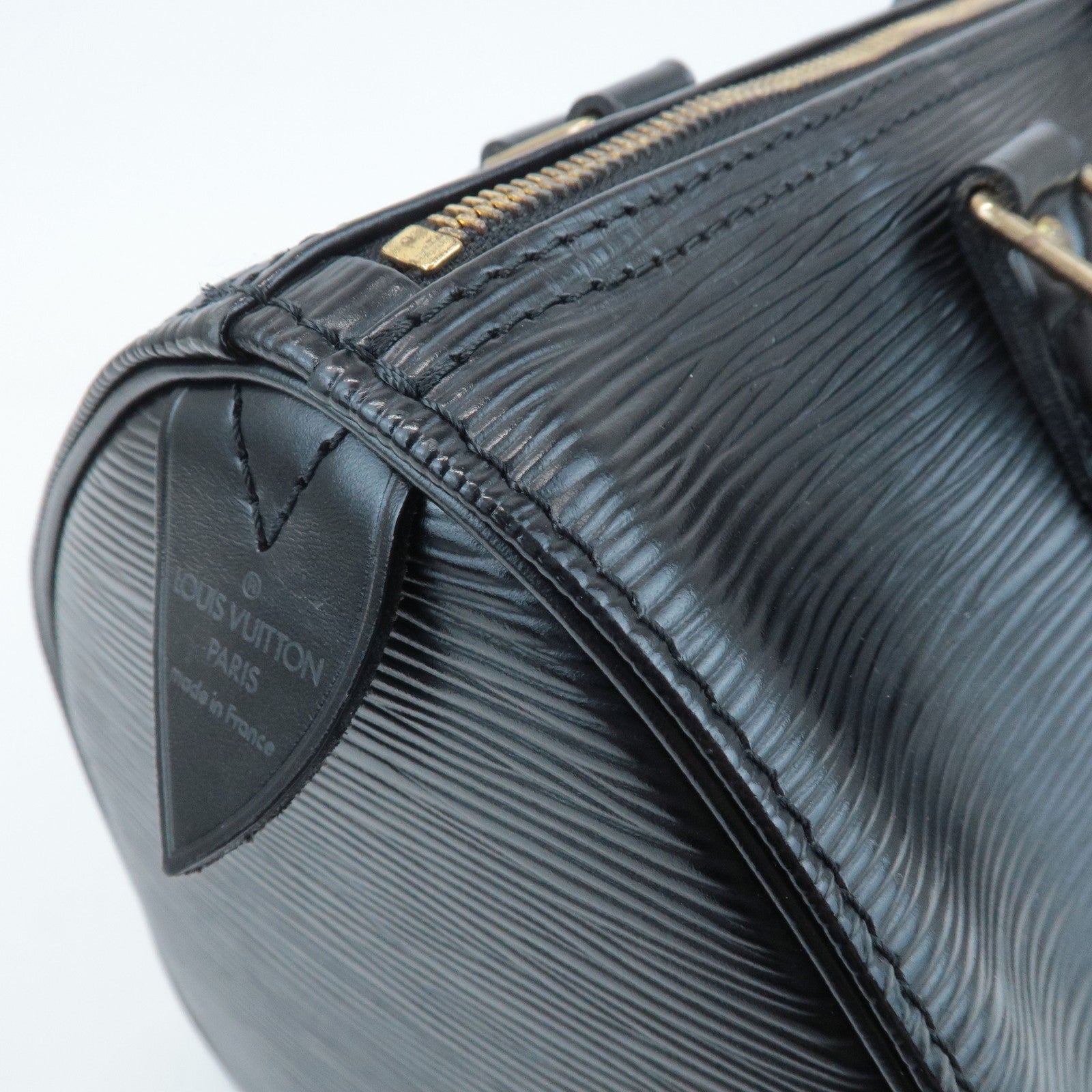 Louis Vuitton Epi Speedy 25 Hand Bag Noir M59032