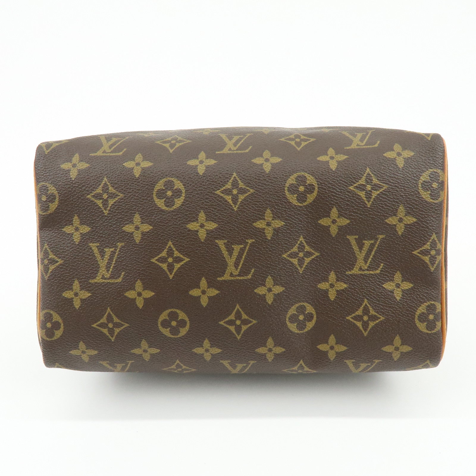 Louis Vuitton Monogram Speedy 25 Boston Bag Hand Bag Brown M41528