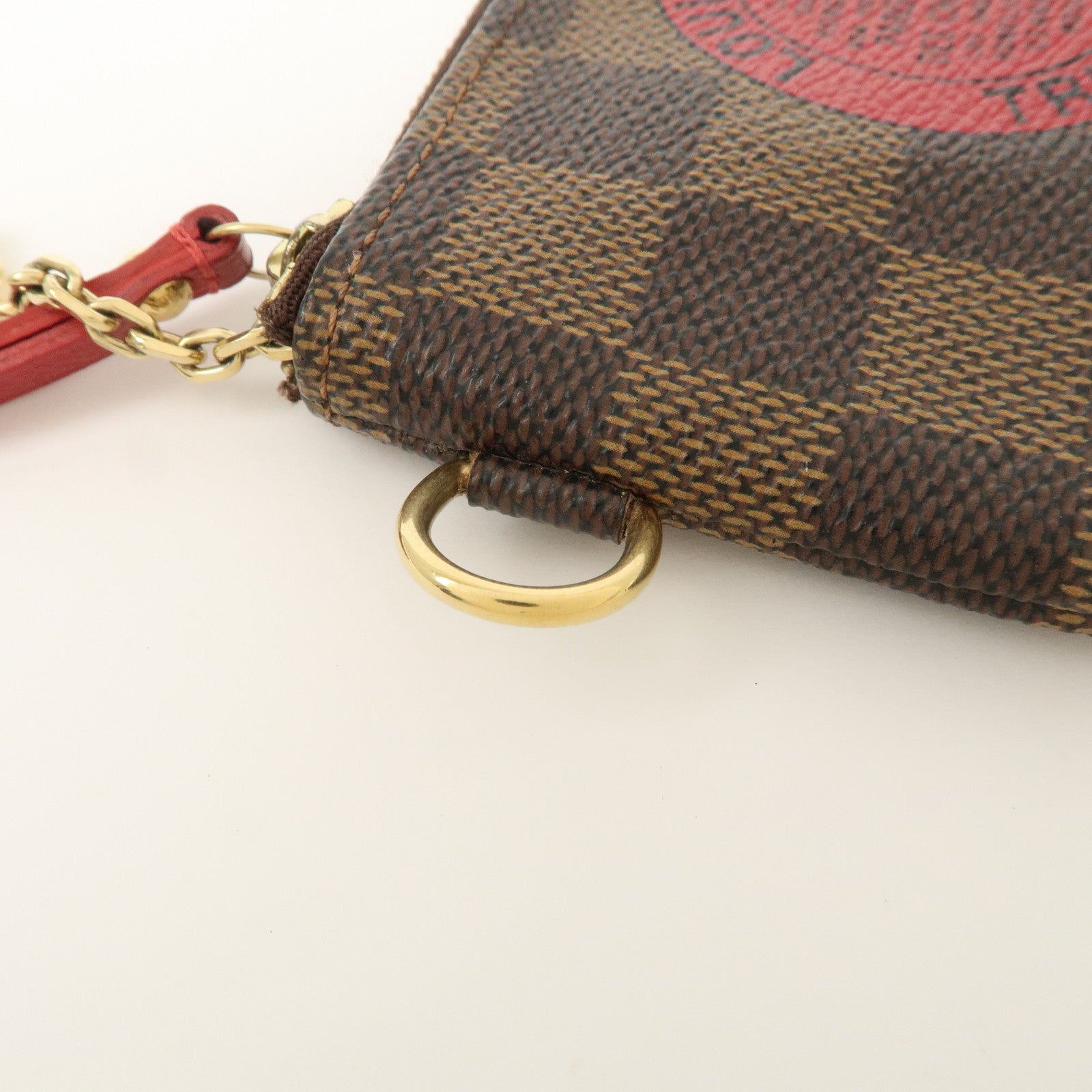 Louis Vuitton Damier T&B Pochette Cles Complice Coin Case N61742