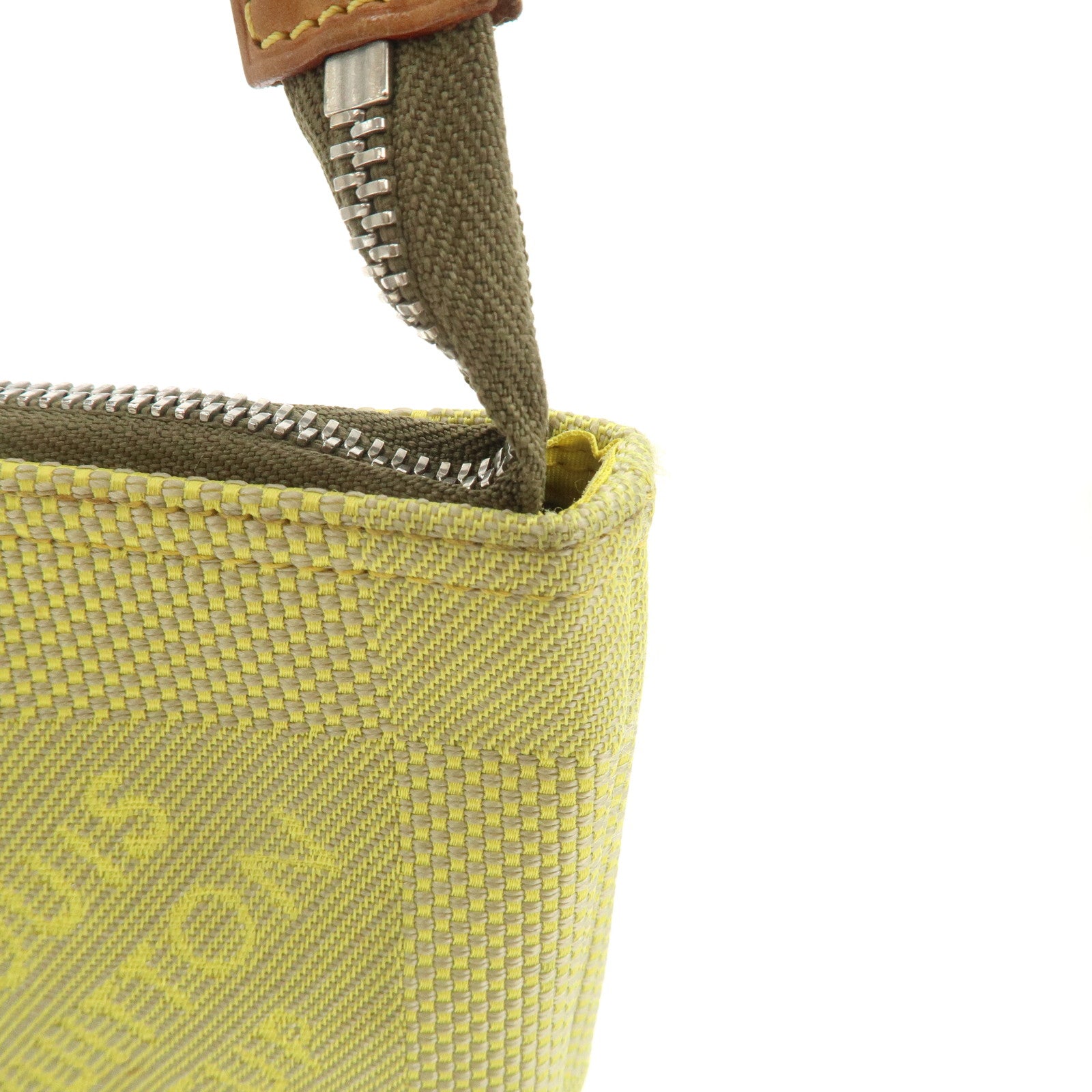 Louis Vuitton Damier Jean Volunteer Pouch Lime Yellow