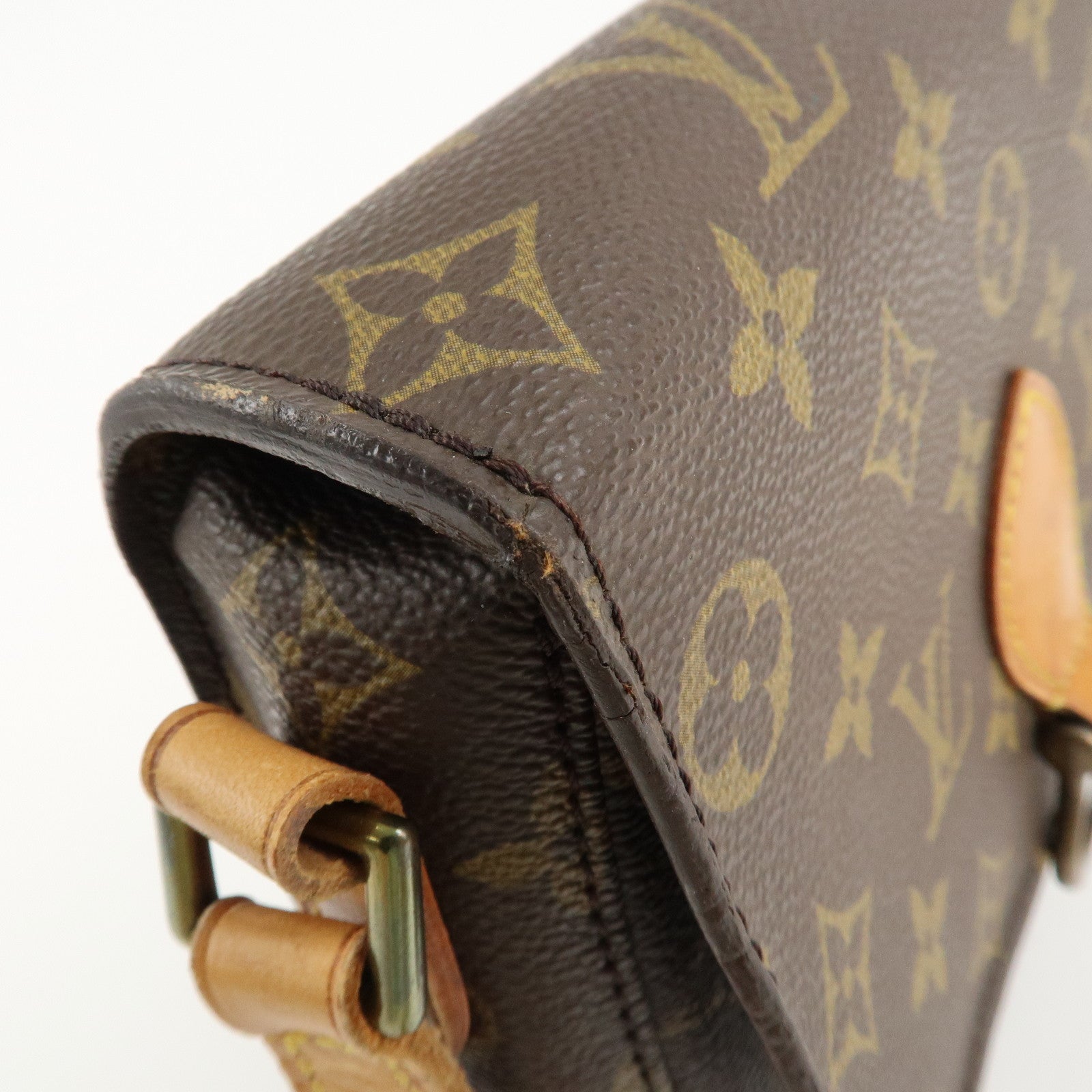 Louis Vuitton Monogram Mini Saint Cloud Shoulder Bag M51244