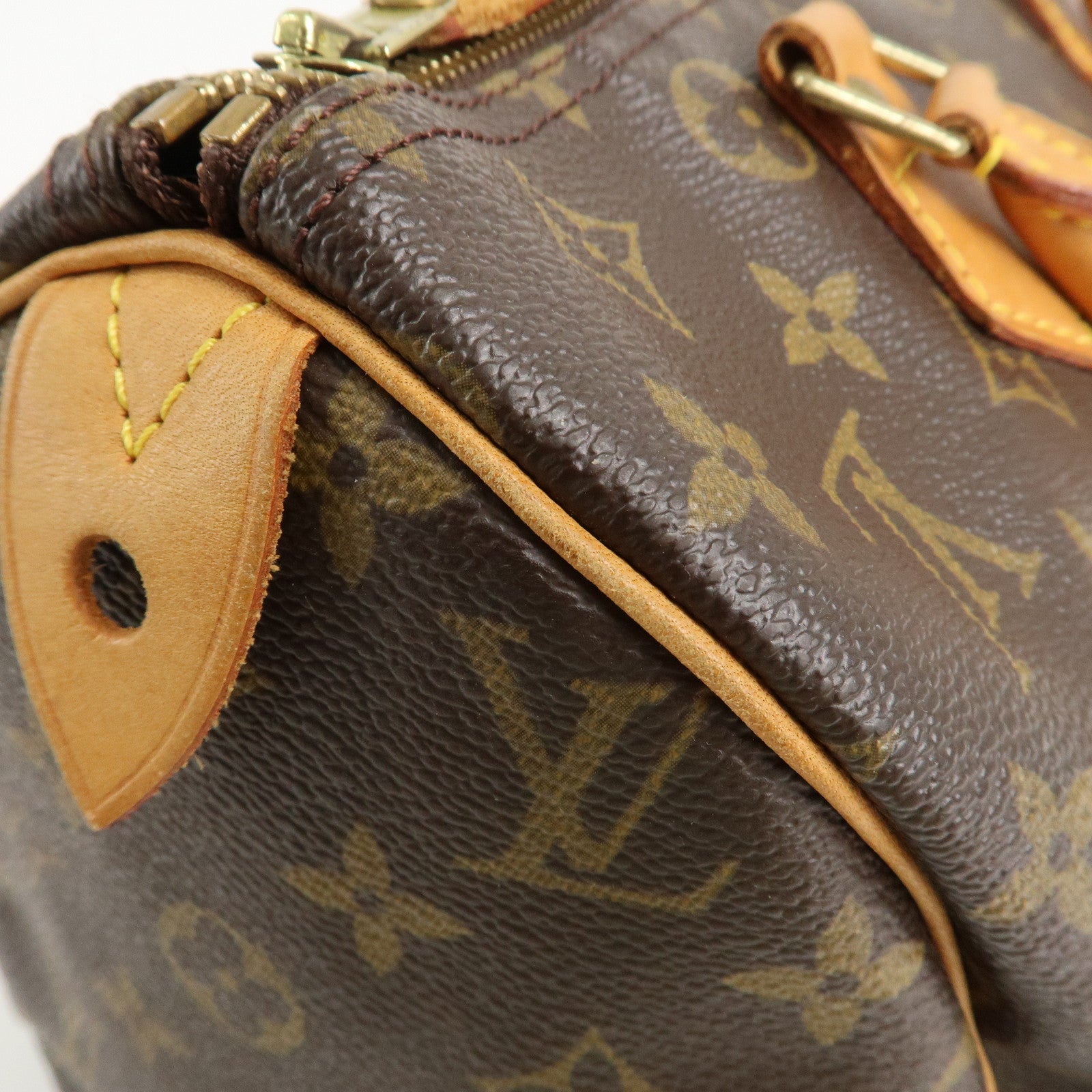 Louis Vuitton Monogram Speedy 30 Hand Bag Boston Bag M41108