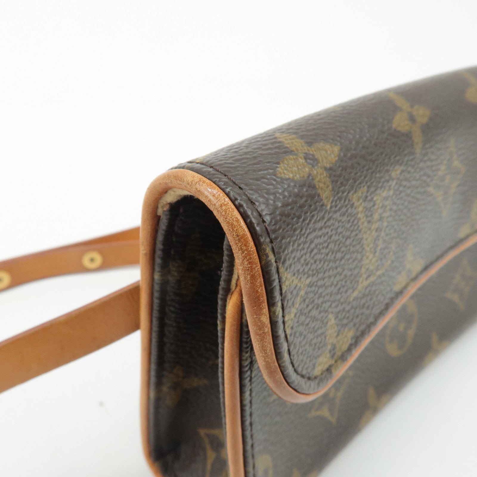 Louis Vuitton Monogram Pochette Florentine Waist Bag Belt M M51855