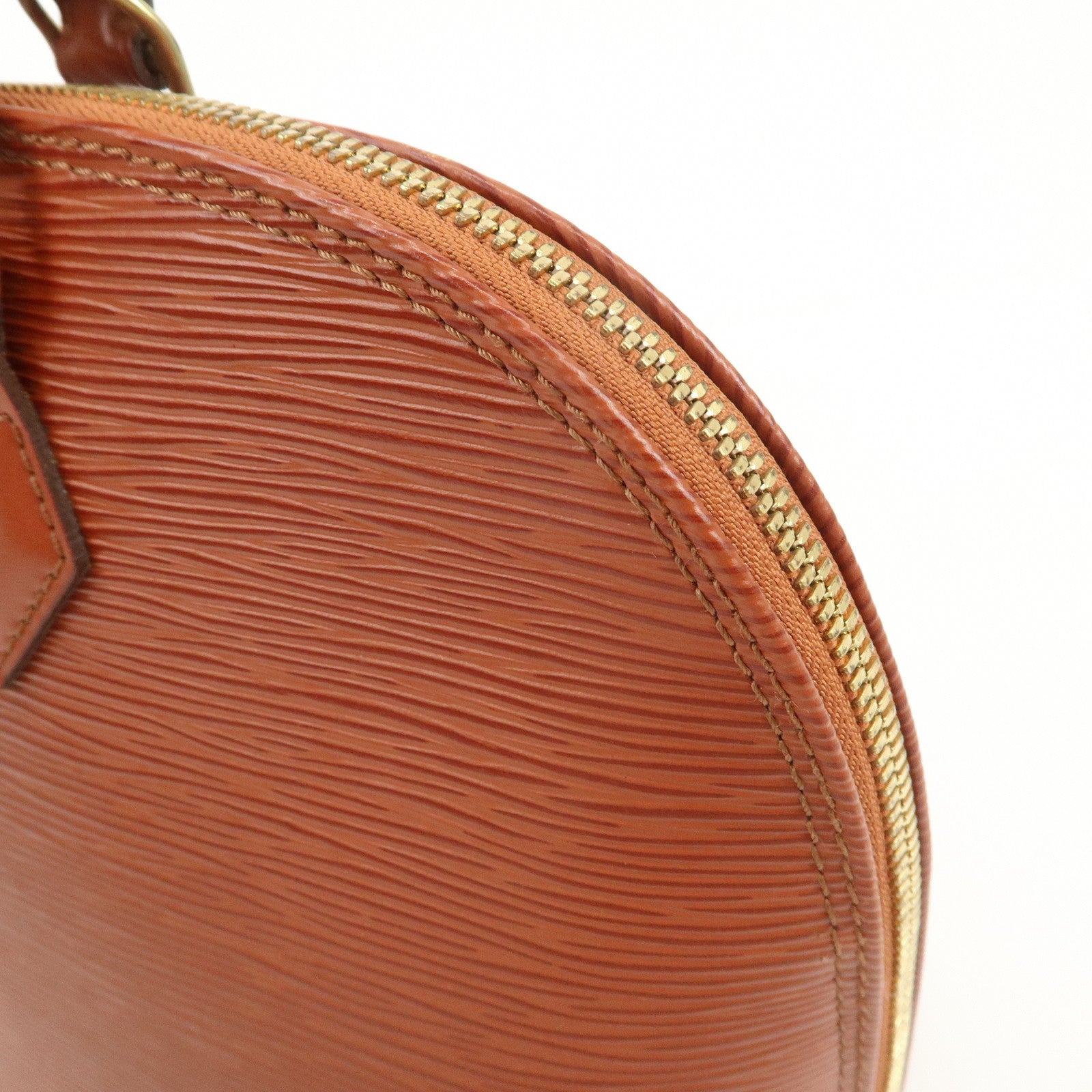 Louis Vuitton Epi Leather Alma PM Hand Bag Kenya Brown M52143