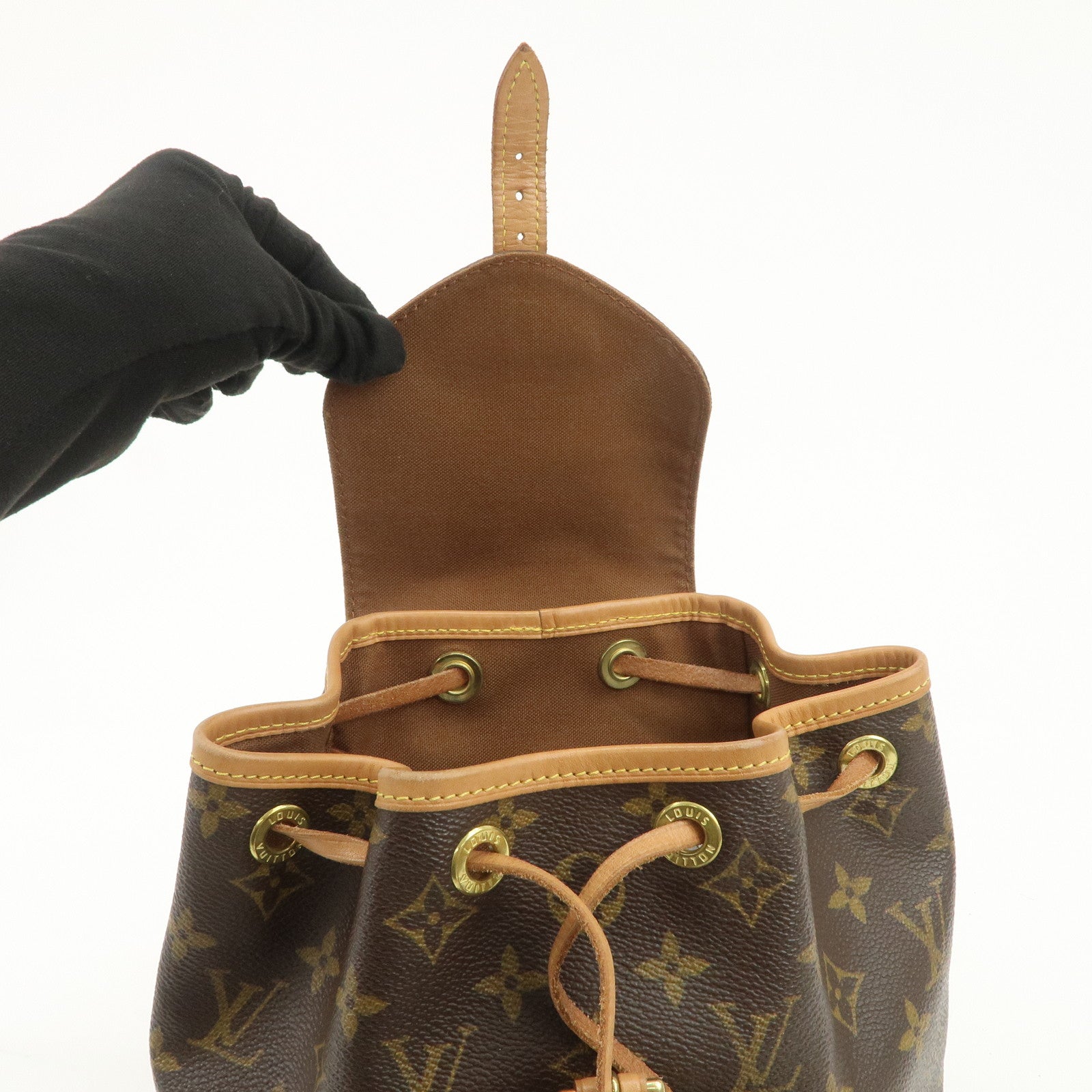 Louis Vuitton Monogram Mini Montsouris Backpack Brown M51137