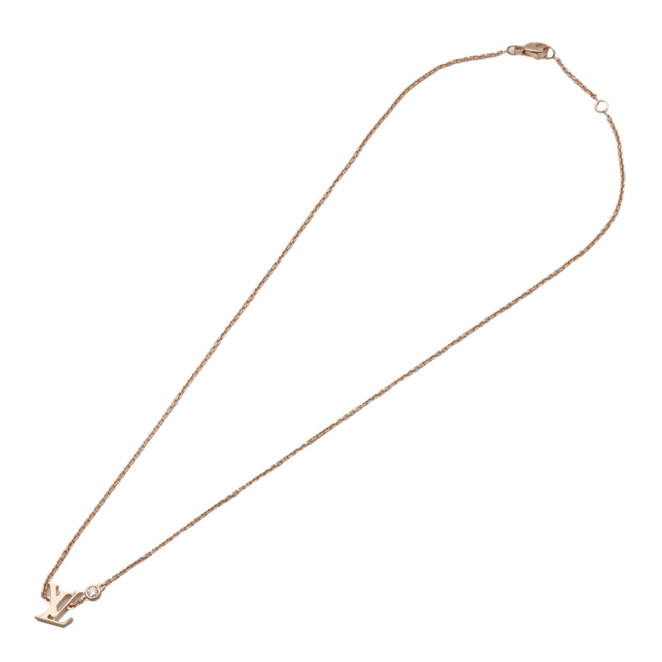 Louis Vuitton Pandantiff Idylle Blossom 1P Diamond Necklace Q93655